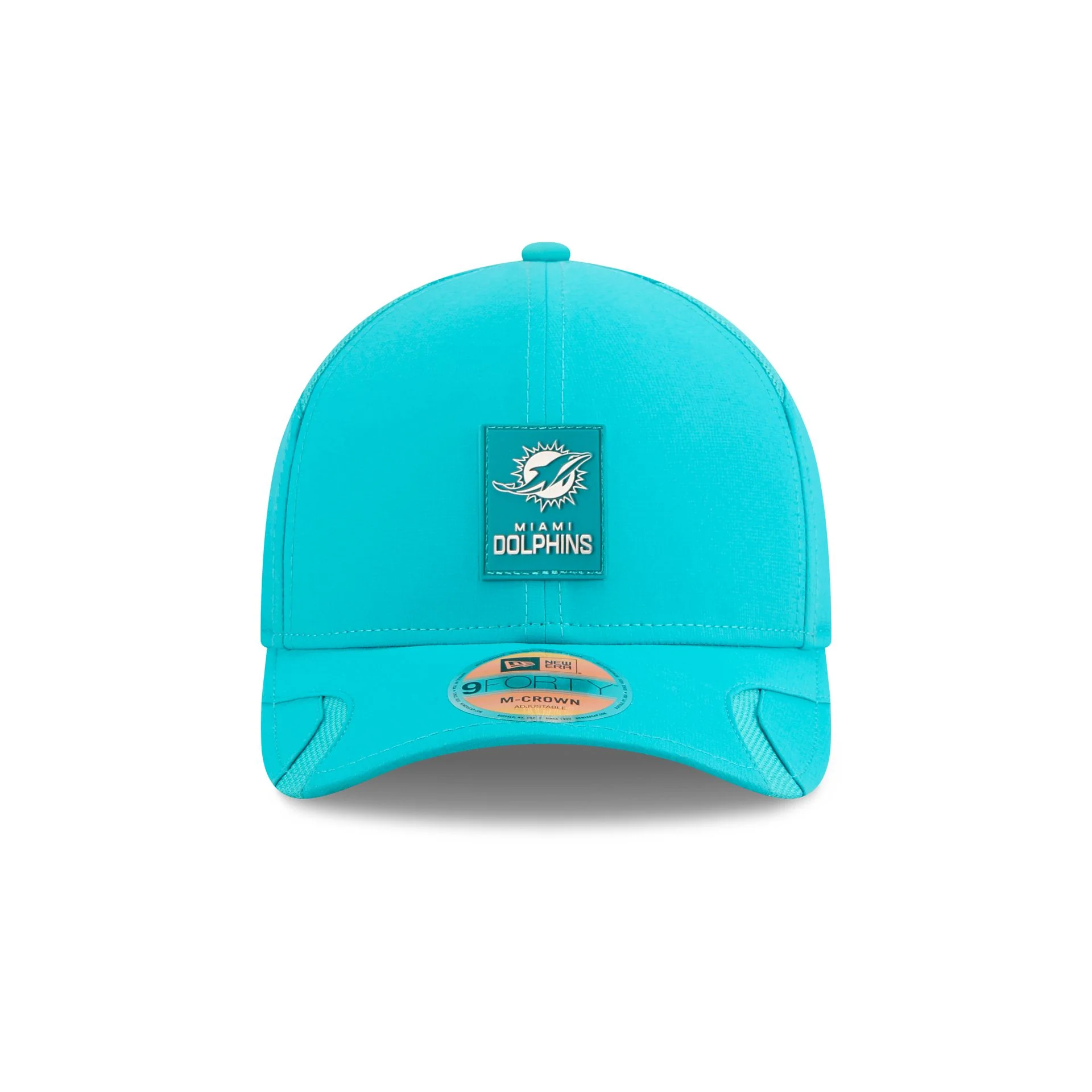 Miami Dolphins 2025 Sideline Hot Weather 9FORTY M-Crown Snapback Hat - Image 2