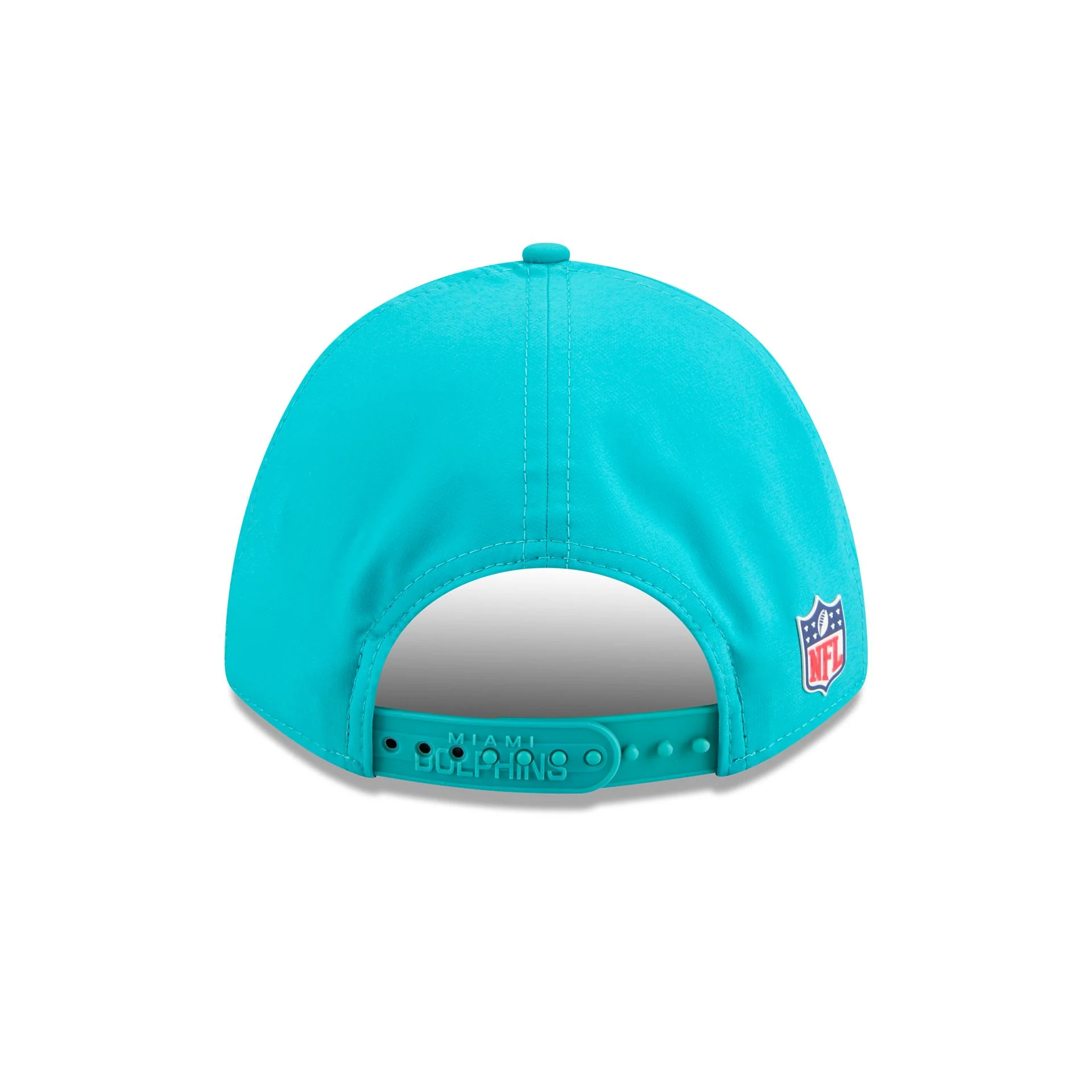 Miami Dolphins 2025 Sideline Hot Weather 9FORTY M-Crown Snapback Hat - Image 6