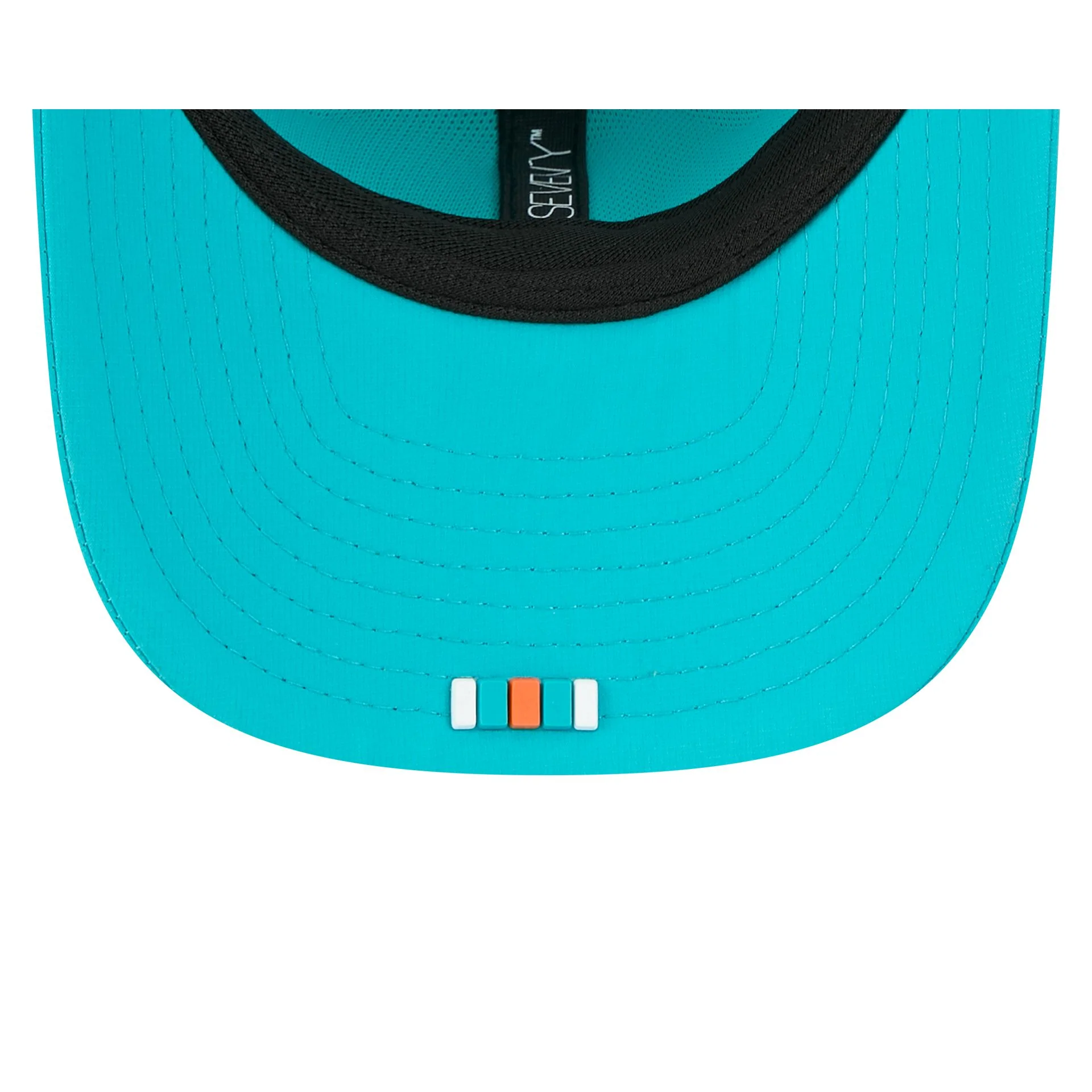 Miami Dolphins 2025 Sideline Hot Weather 9SEVENTY Trucker Hat - Image 7