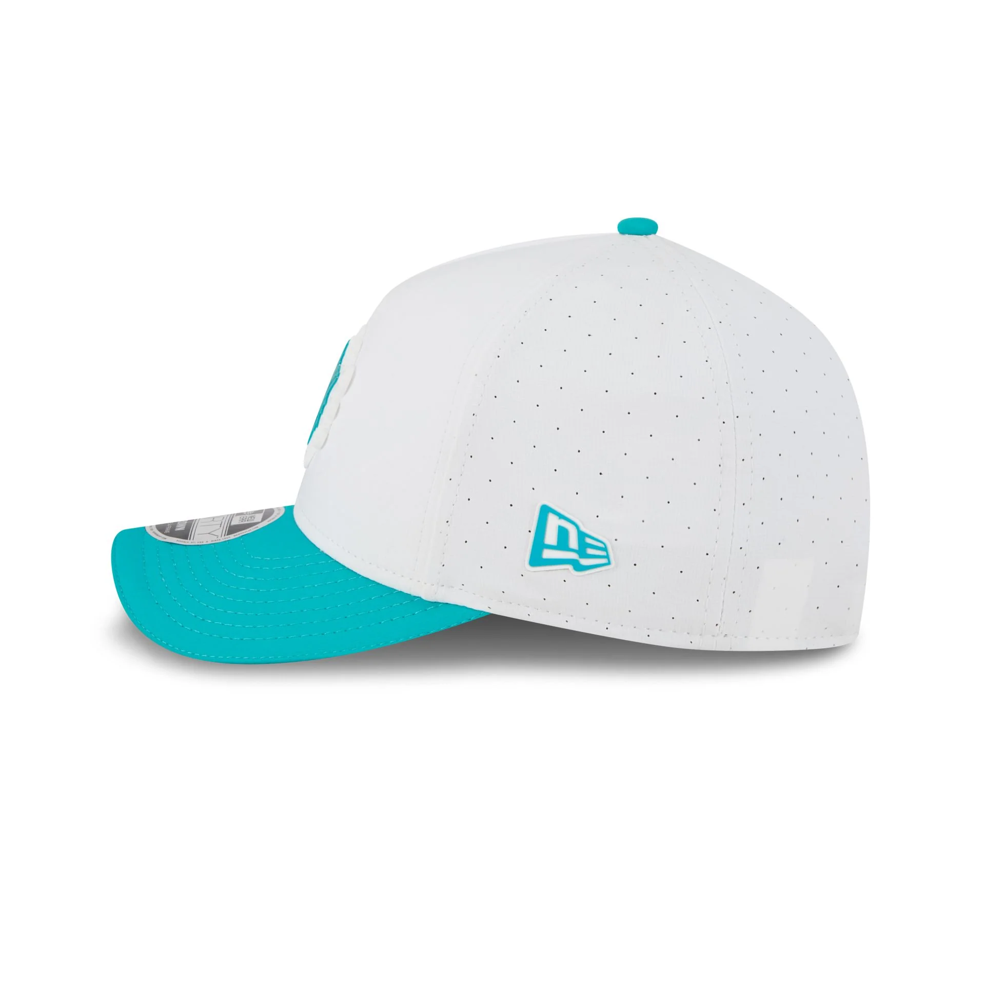 Miami Dolphins 2025 Training 9FORTY M-Crown A-Frame Snapback Hat - Image 4