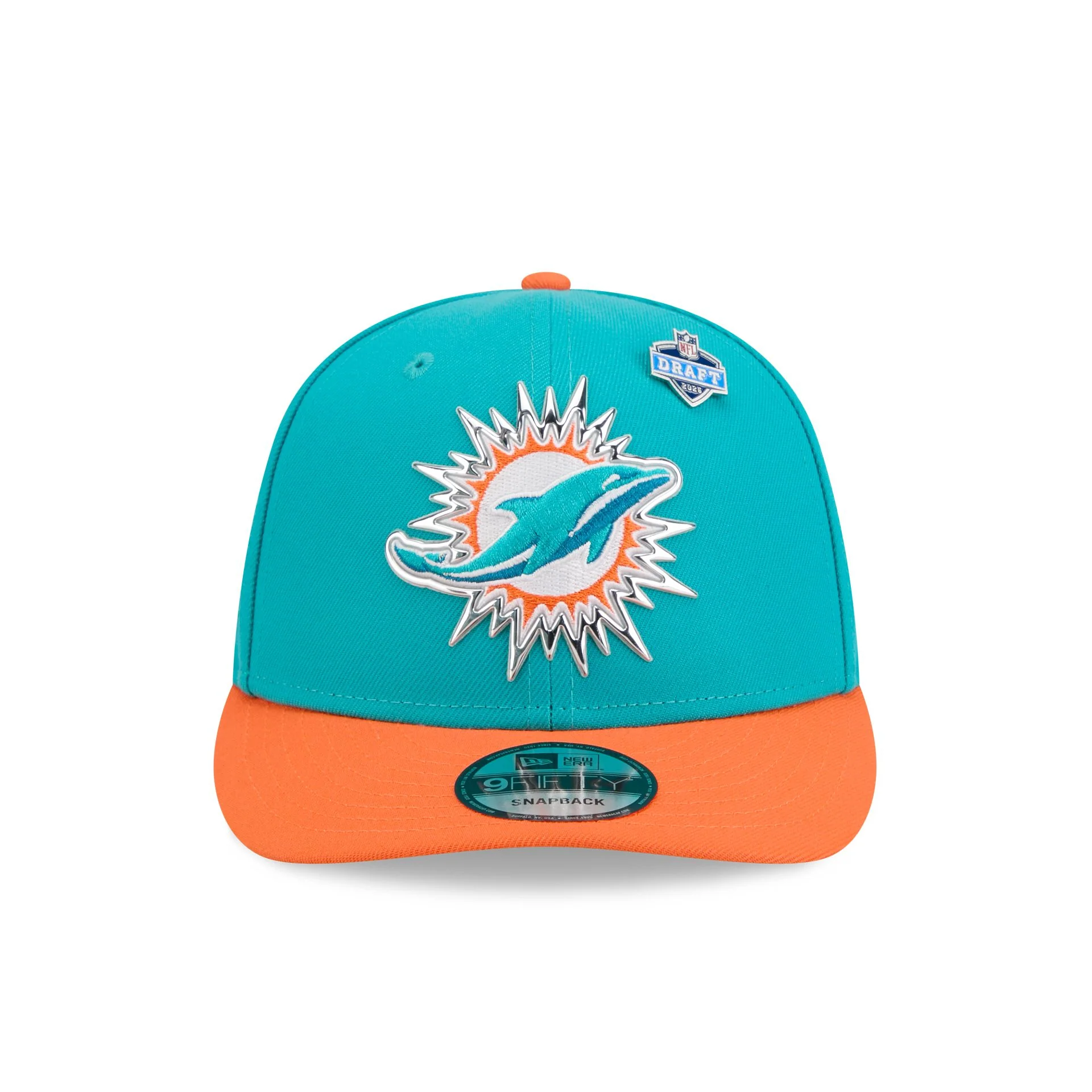 Miami Dolphins 2026 Draft 9FIFTY Snapback Hat - Image 2
