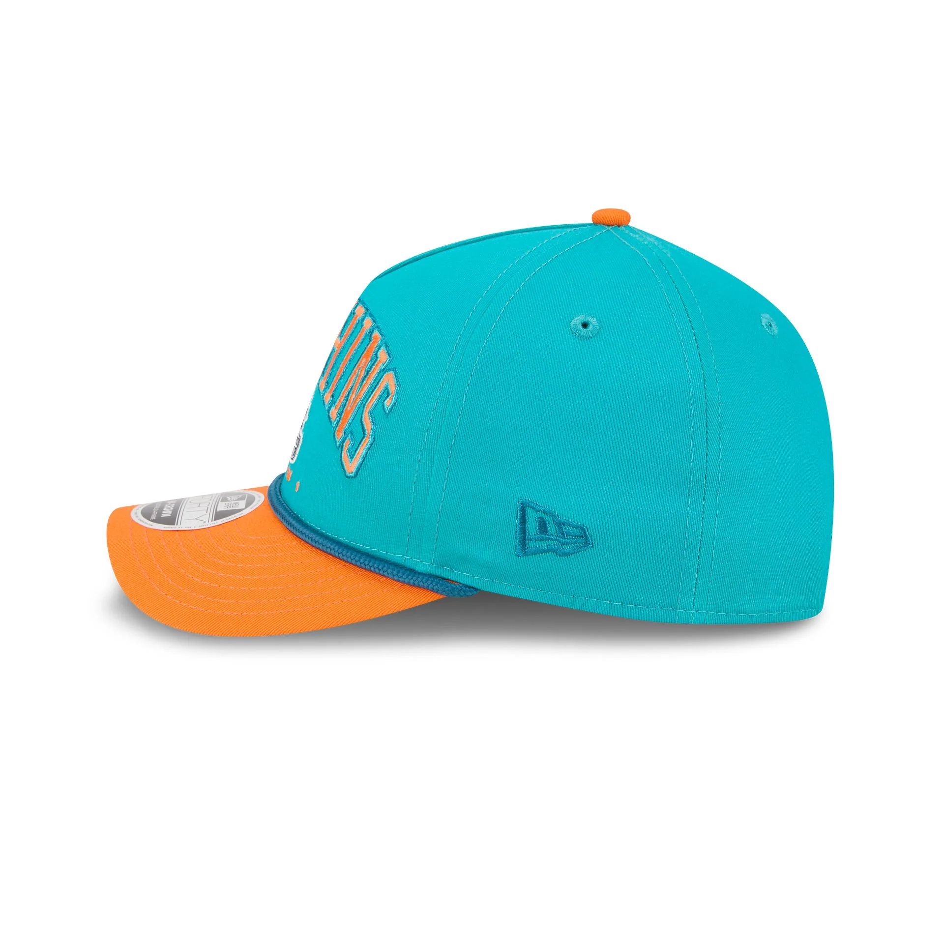 Miami Dolphins Arch 9FORTY M-Crown A-Frame Snapback Hat - Image 4