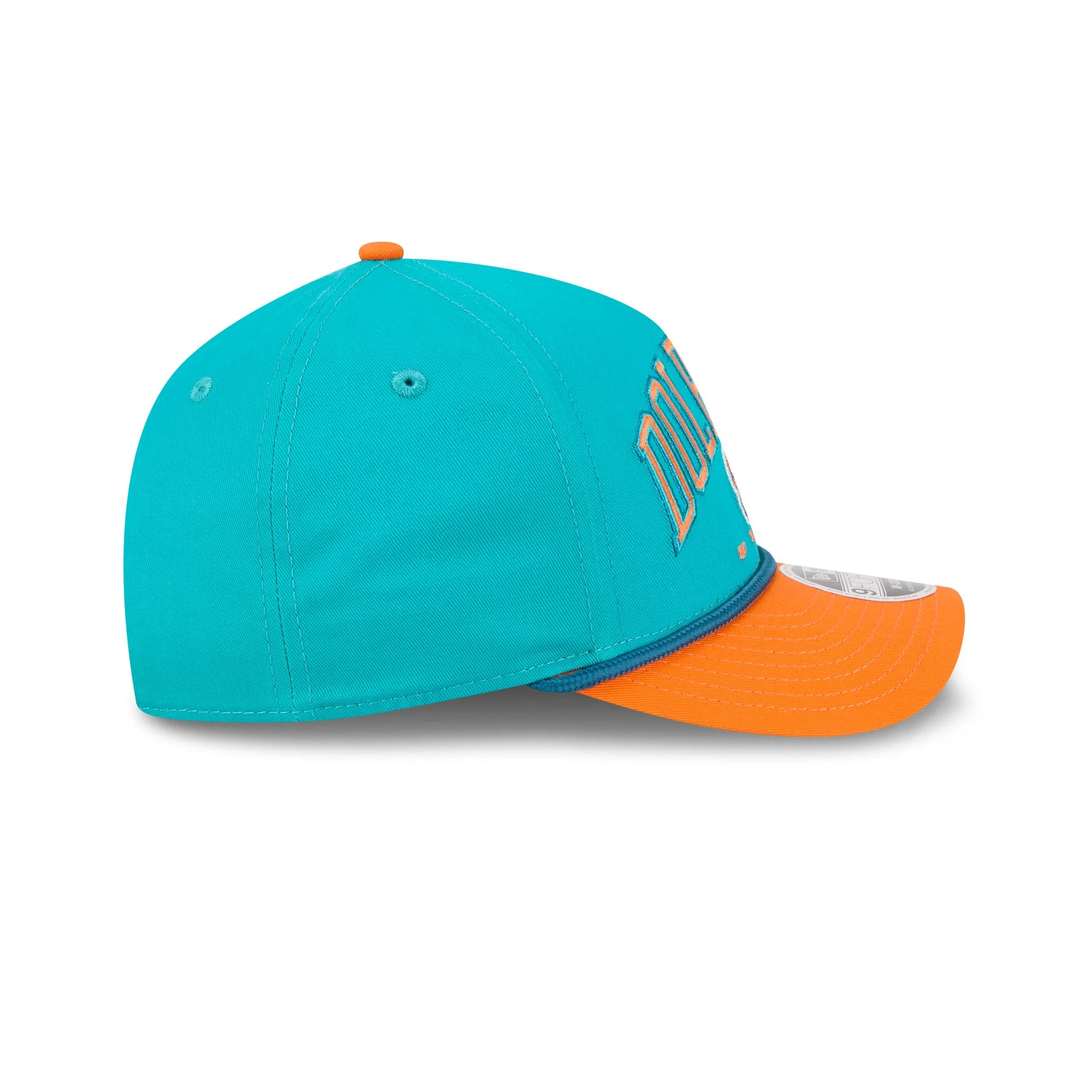 Miami Dolphins Arch 9FORTY M-Crown A-Frame Snapback Hat - Image 5