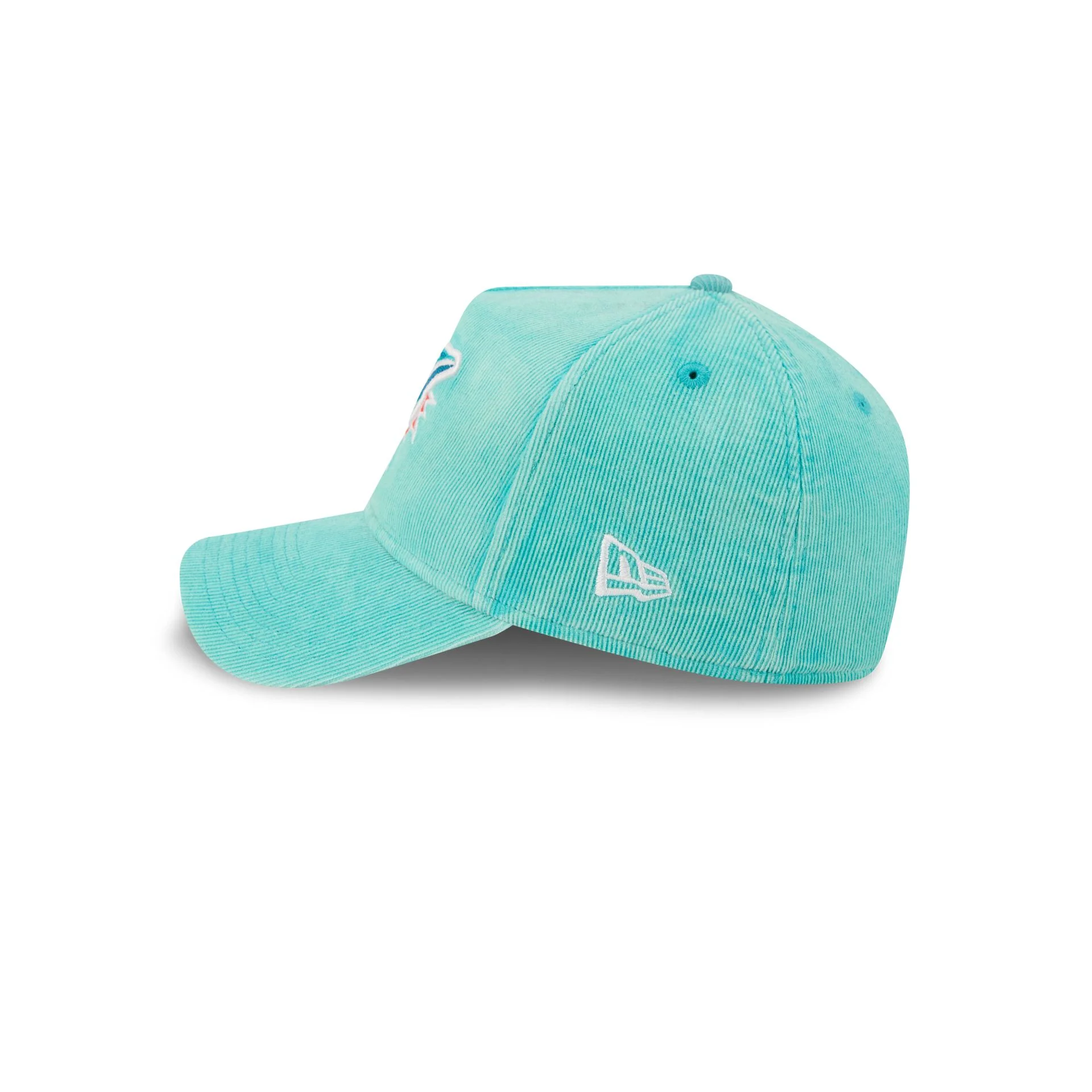 Miami Dolphins Corduroy Wale 59FORTY A-Frame Fitted Hat - Image 4