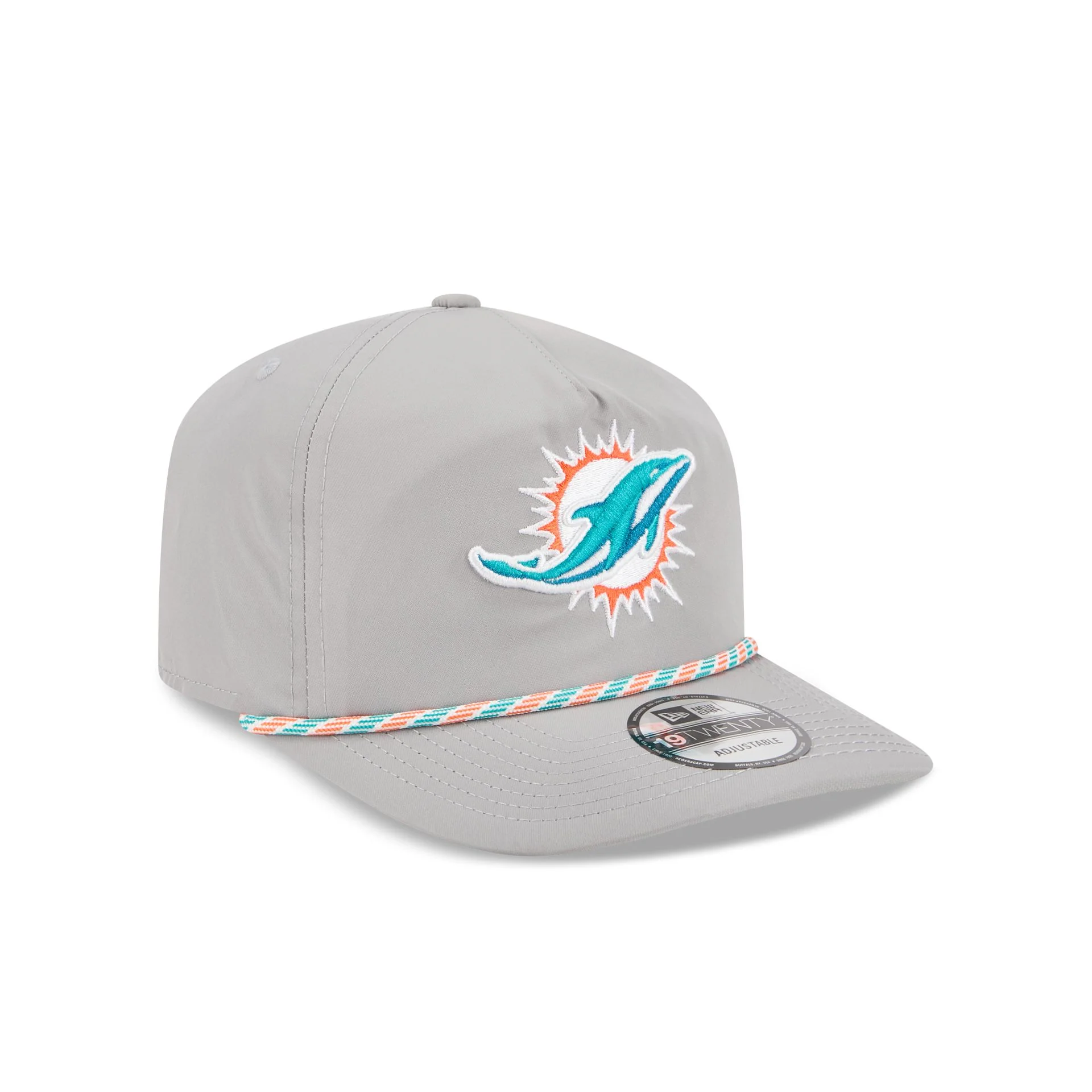 Miami Dolphins Gray 19TWENTY Snapback Hat - Image 3