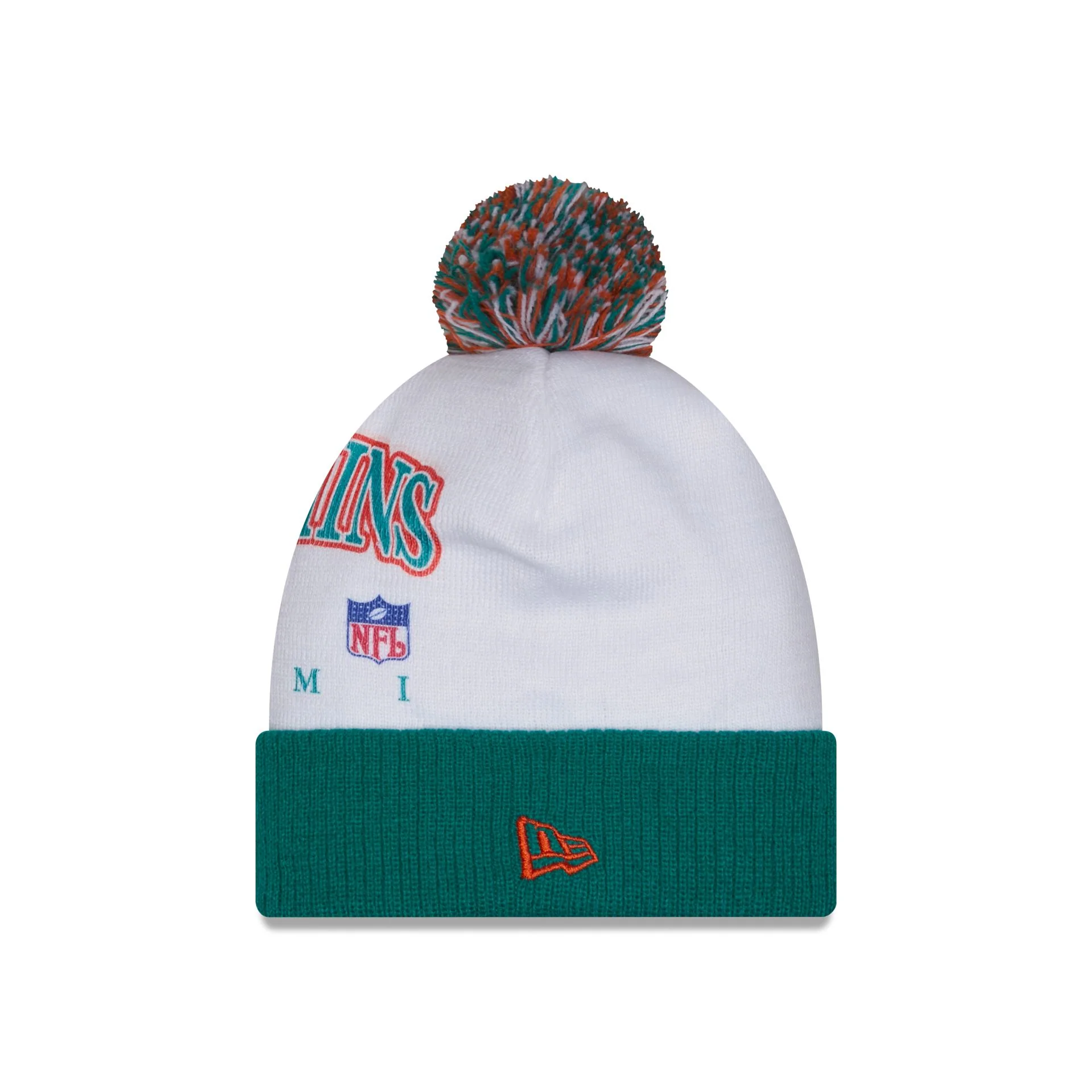 Miami Dolphins Spirit Pom Knit Hat - Image 2