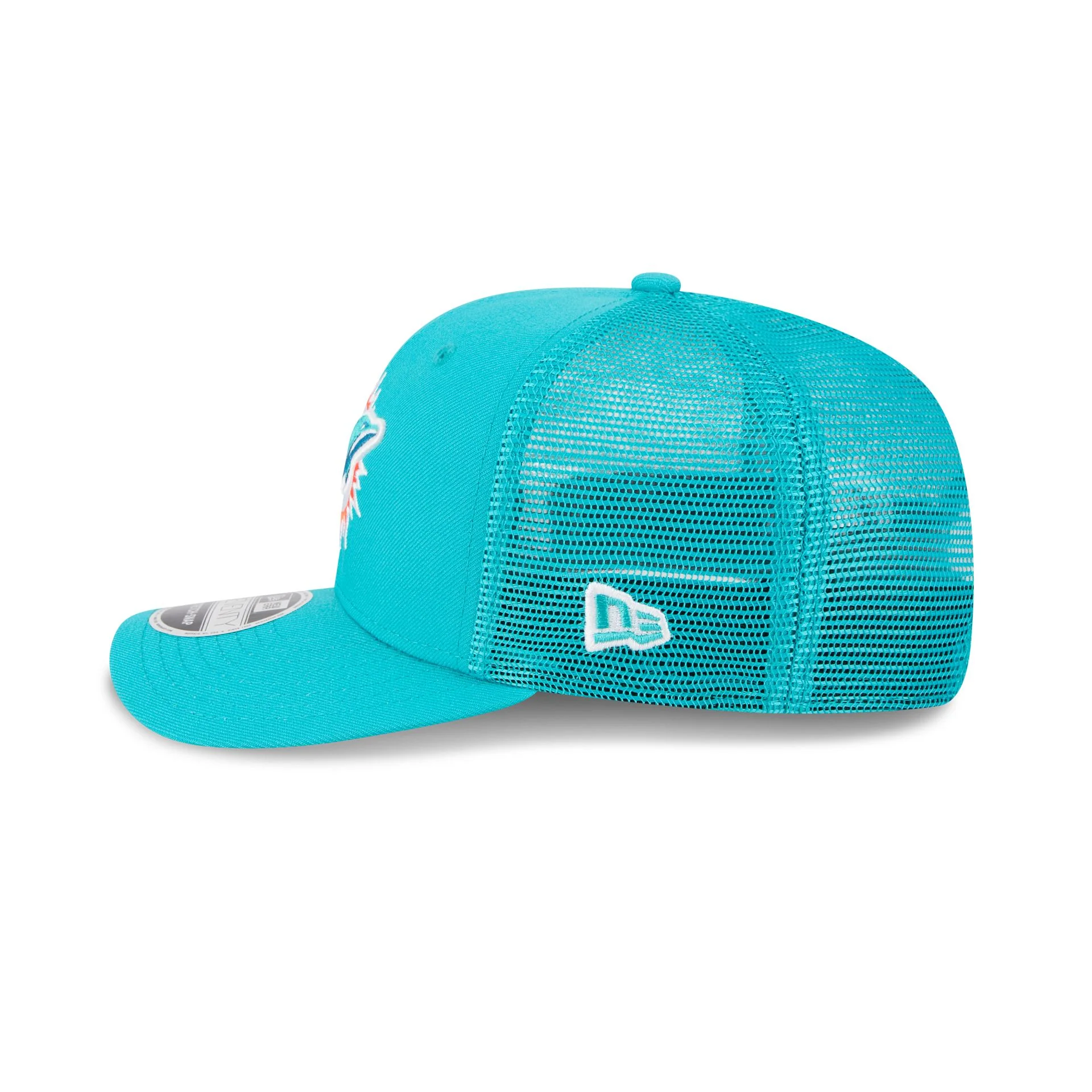 Miami Dolphins Team 9SEVENTY Trucker Hat - Image 4