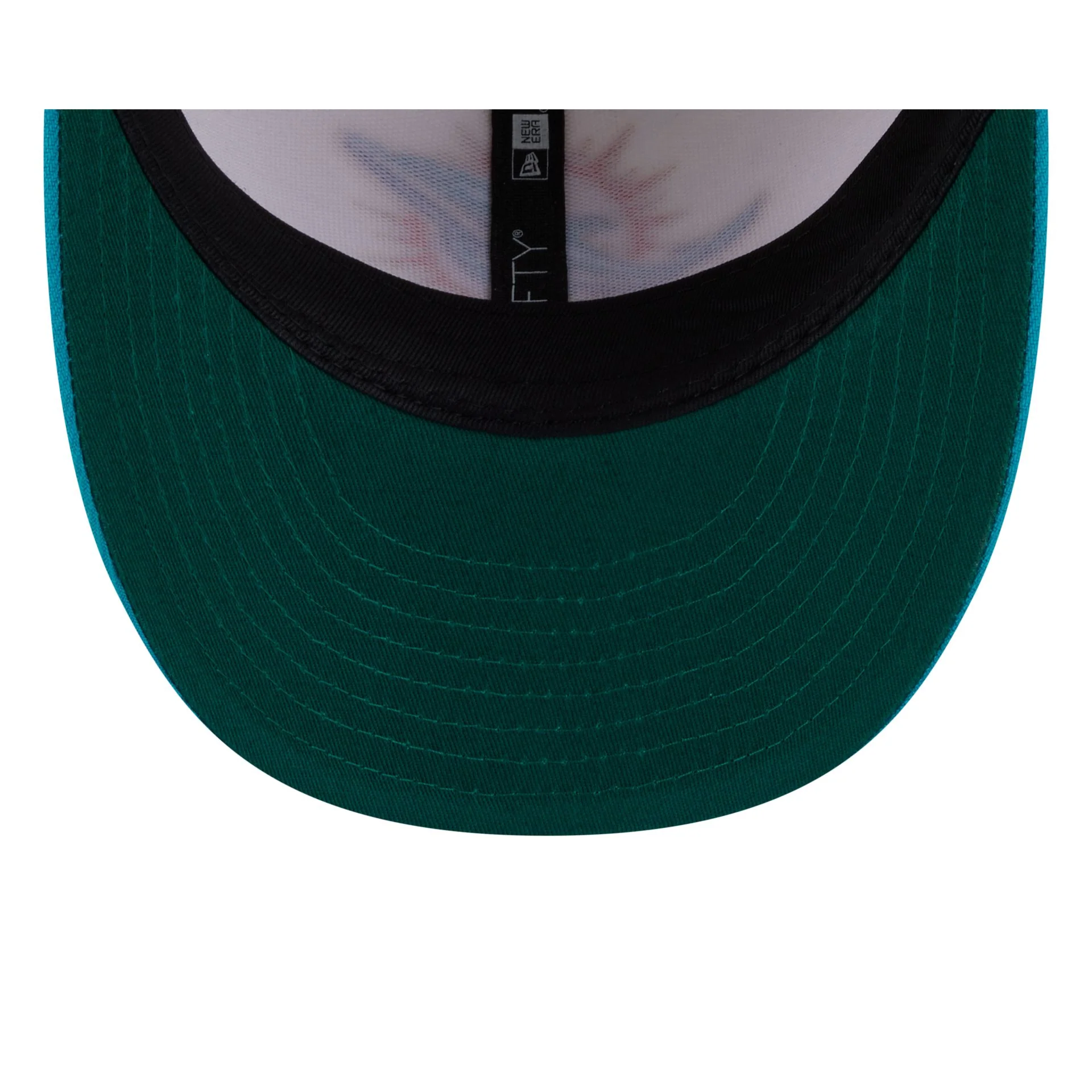 Miami Dolphins Tonal Florals White 59FIFTY Fitted Hat - Image 7