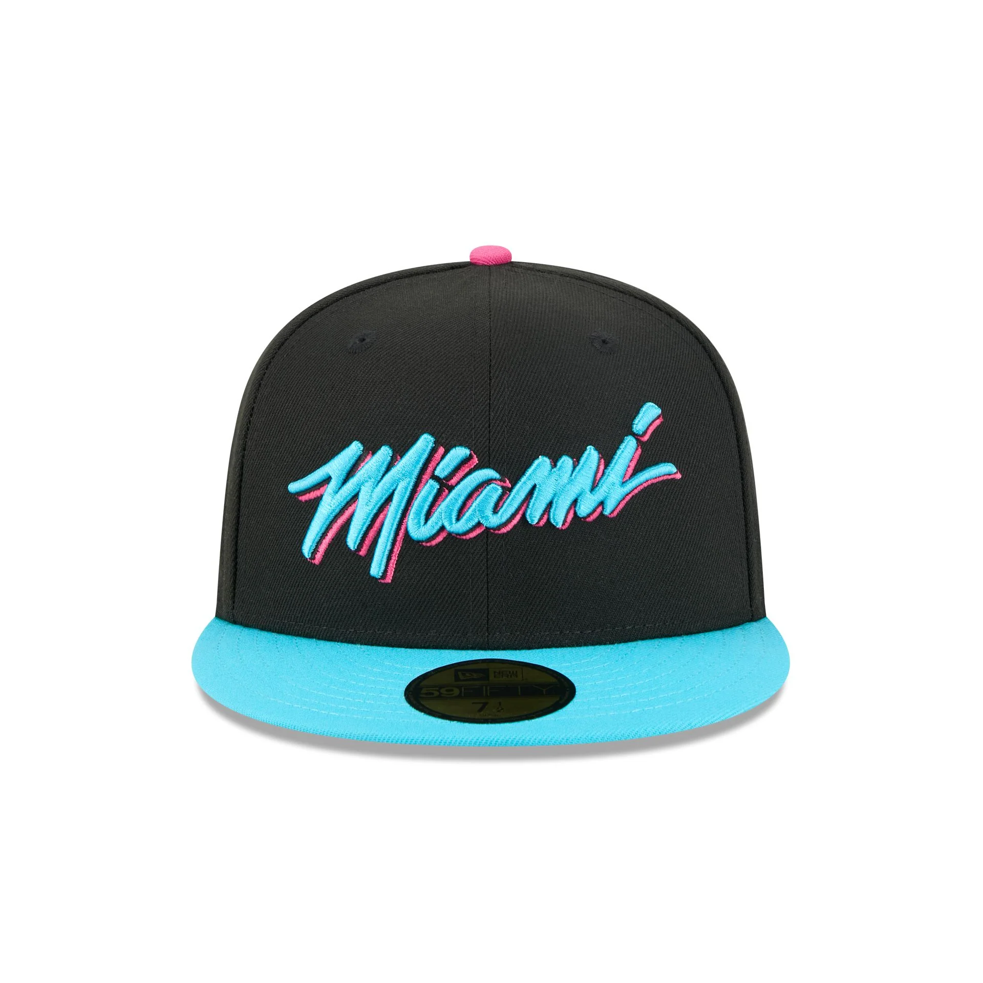 Miami Heat 2025 City Edition 59FIFTY Fitted Hat - Image 2