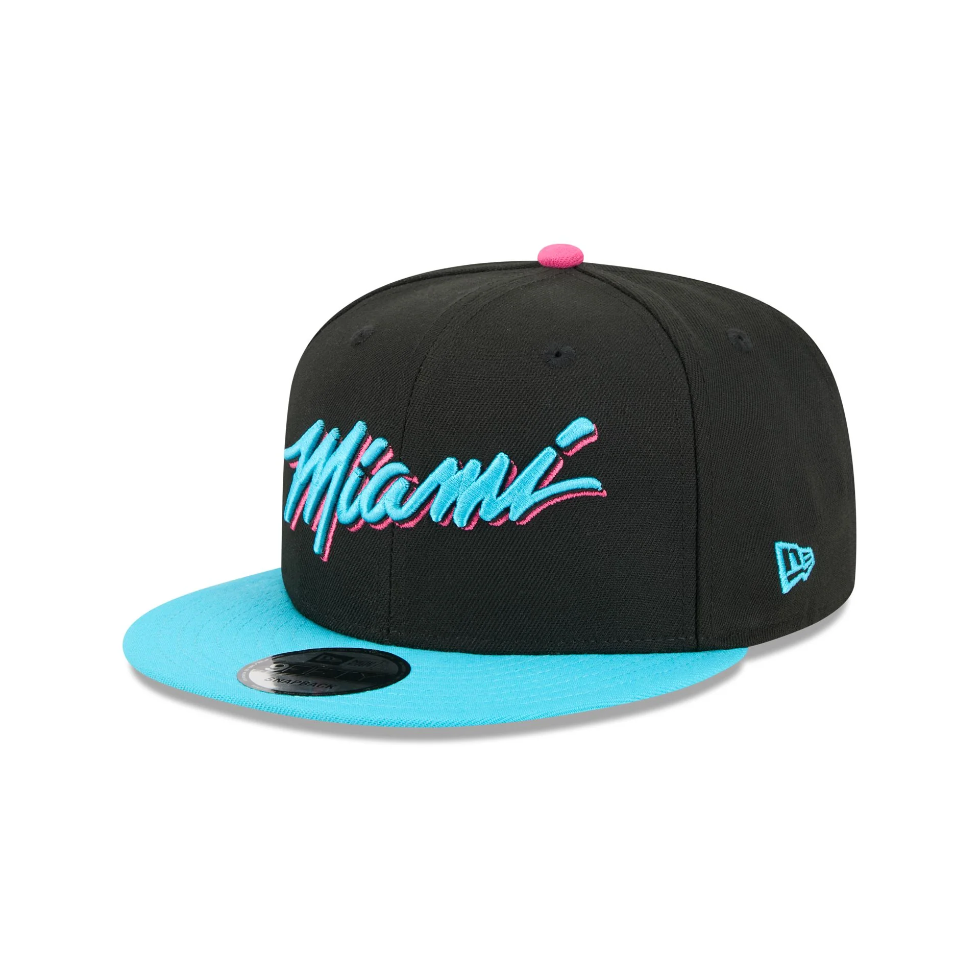 Miami Heat 2025 City Edition 9FIFTY Snapback Hat - Image 3
