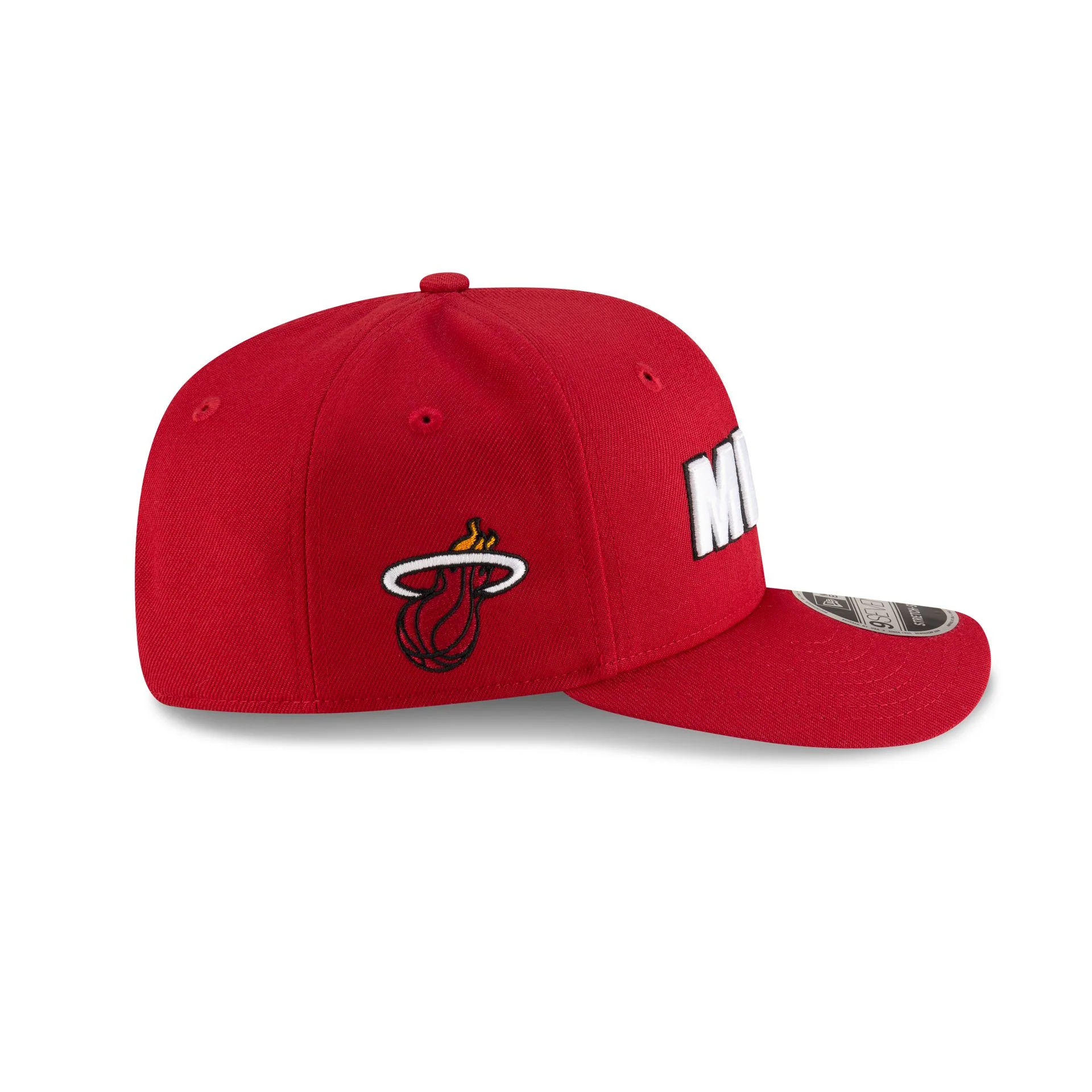 Miami Heat 2025 Statement Edition 9SEVENTY Stretch-Snap Hat - Image 4