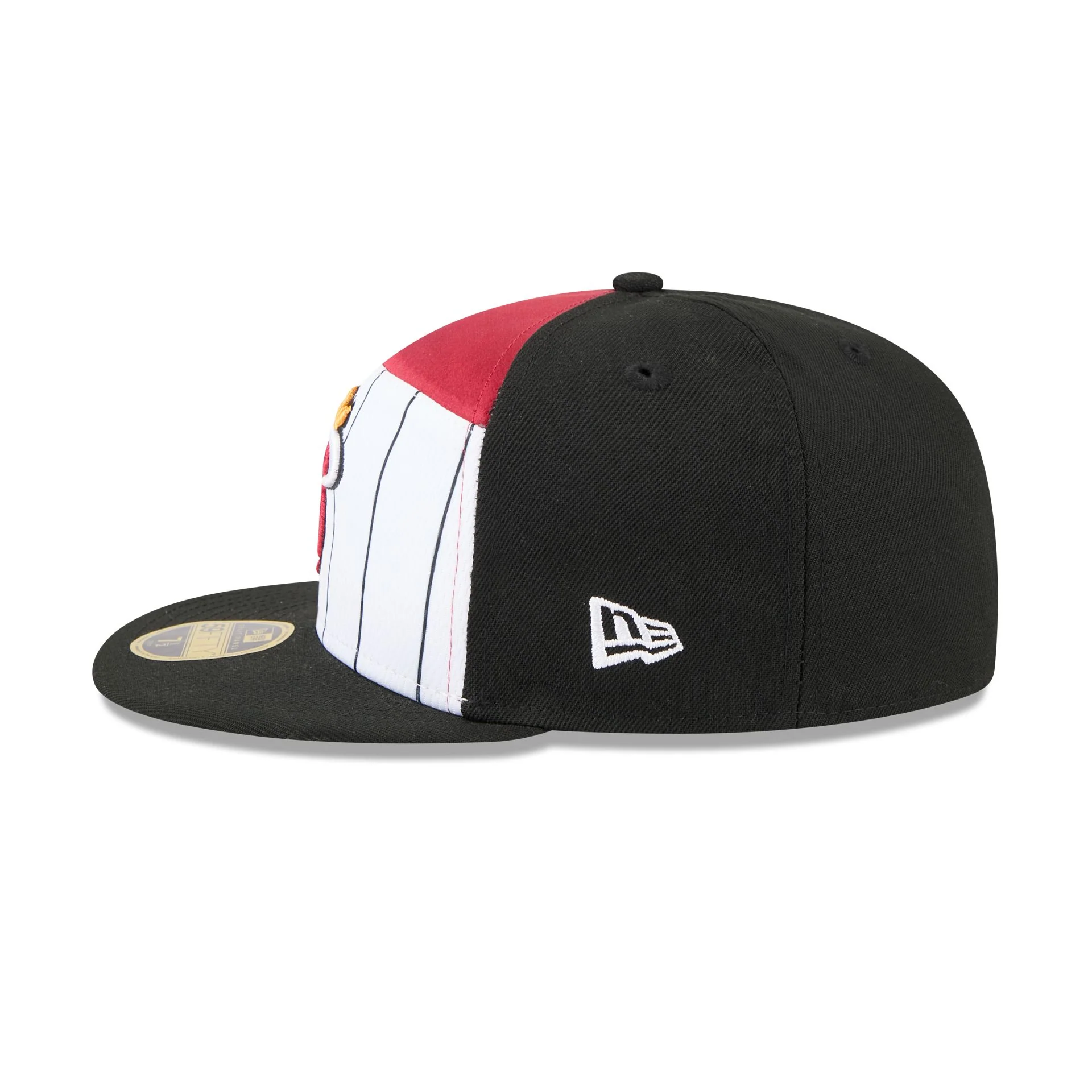 Miami Heat 2025 Tip-Off Split Panel 59FIFTY Fitted Hat - Image 4