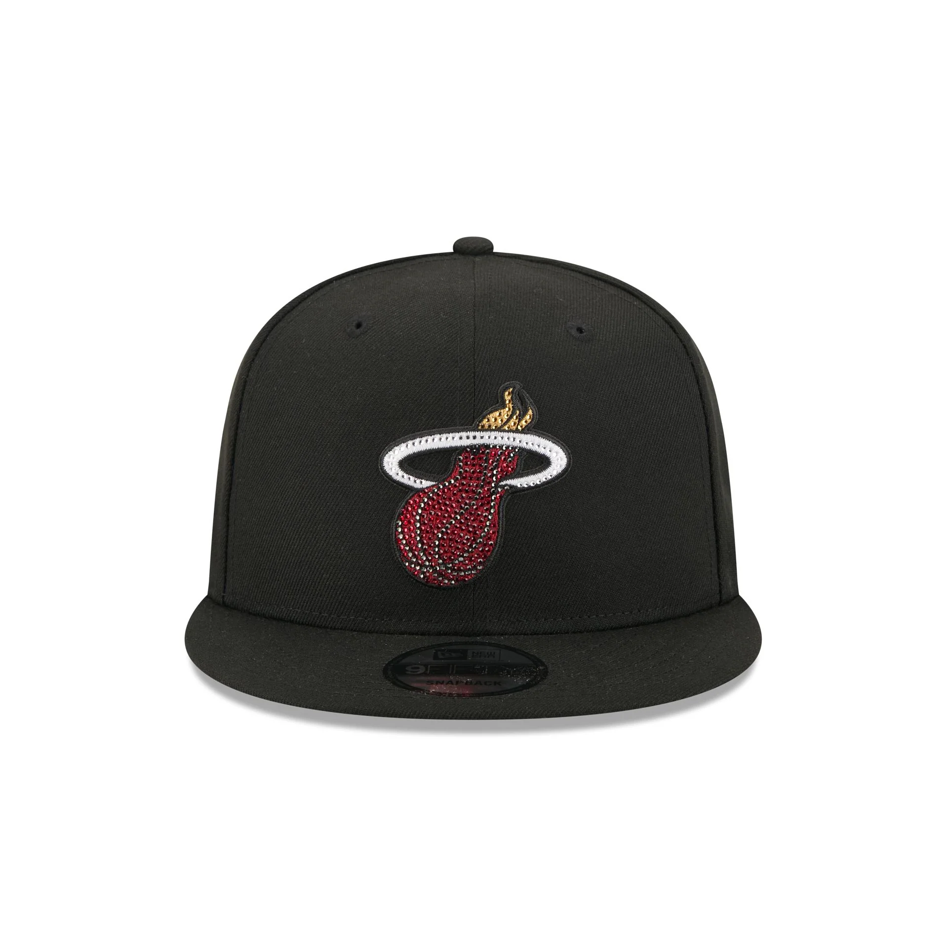 Miami Heat 2026 Draft Black 9FIFTY Snapback Hat - Image 2