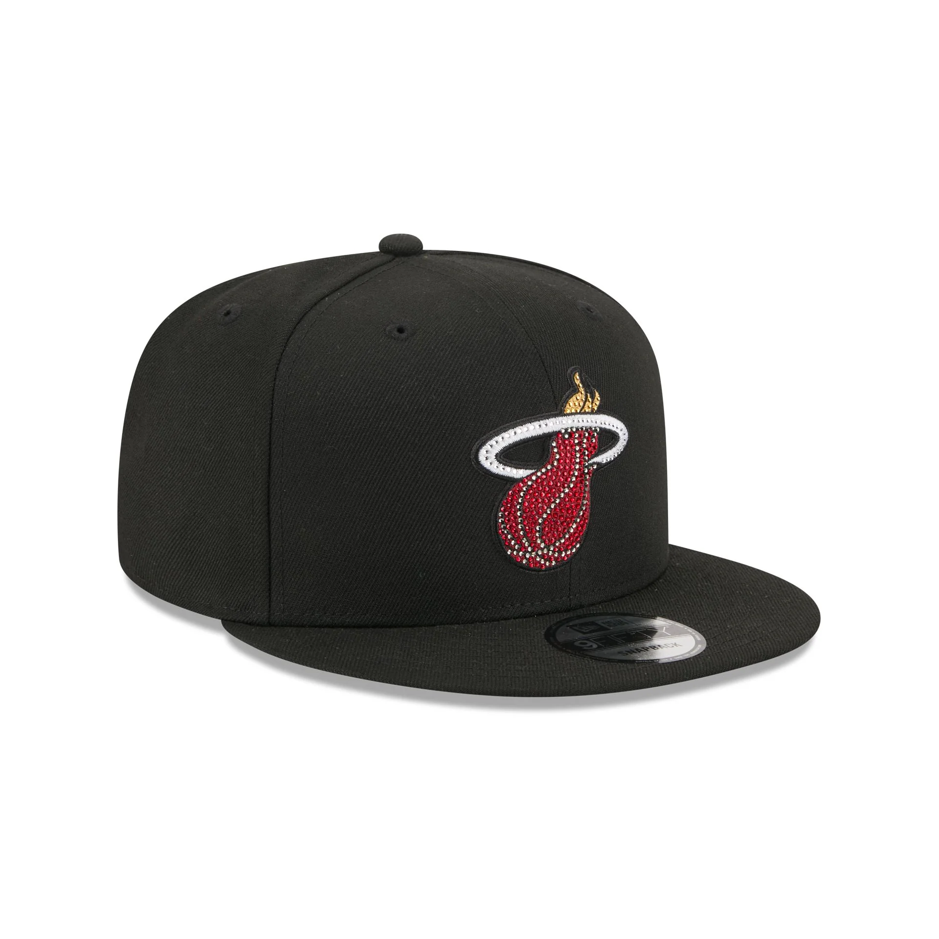 Miami Heat 2026 Draft Black 9FIFTY Snapback Hat - Image 3