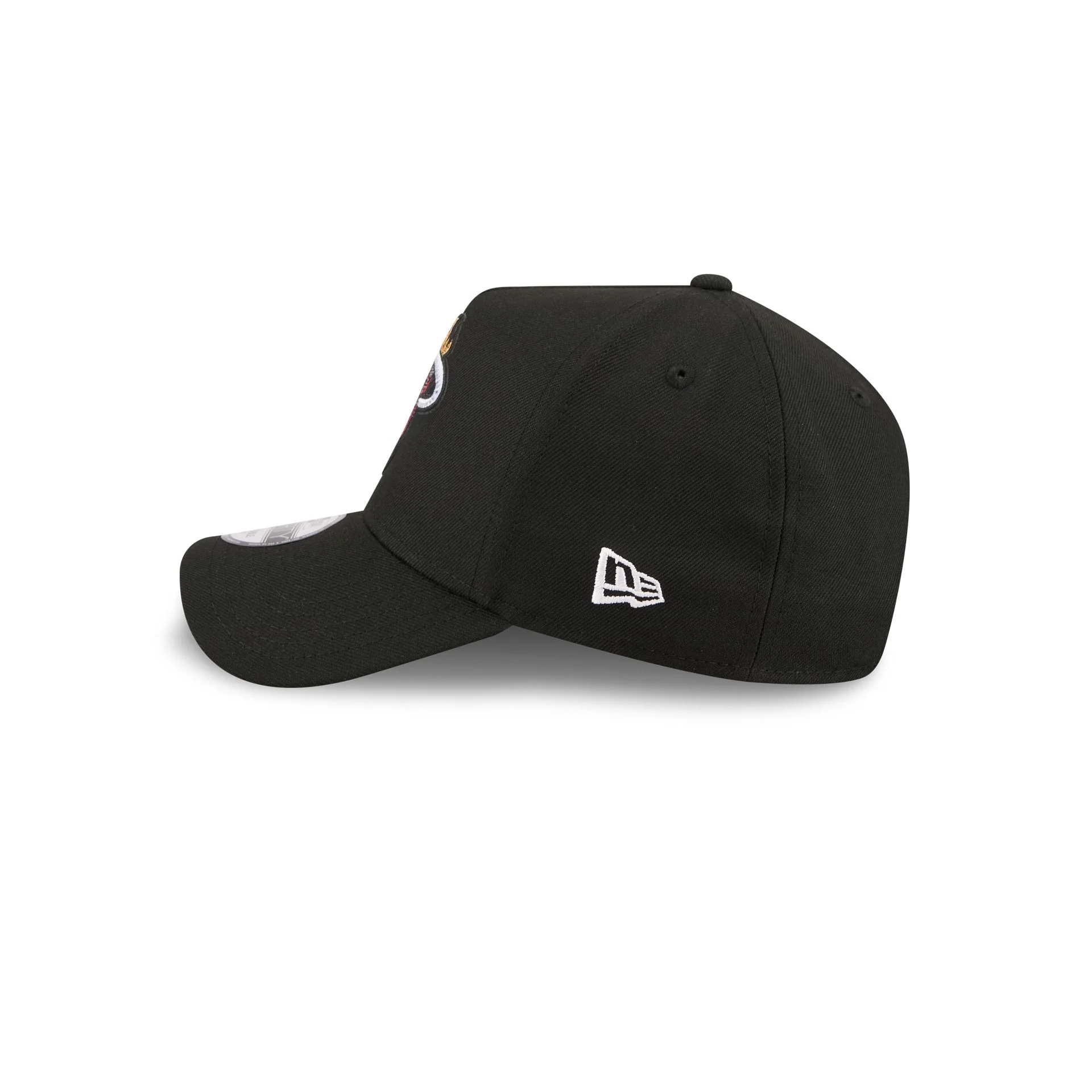 Miami Heat 2026 Draft Black 9FORTY A-Frame Snapback Hat - Image 4