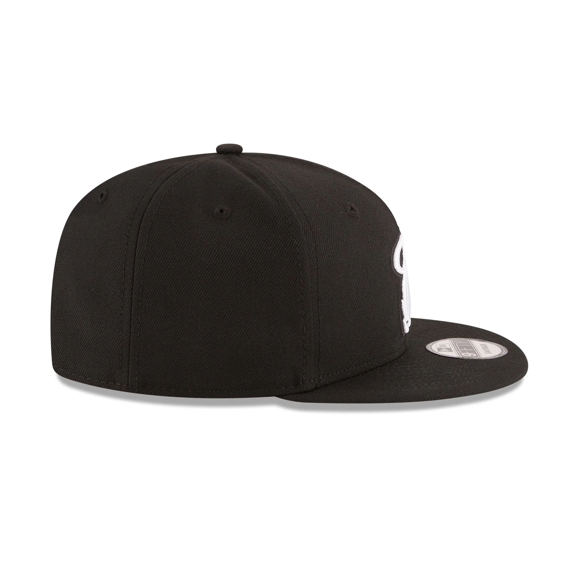 Miami Heat Basic Black 9FIFTY Snapback Hat - Image 5