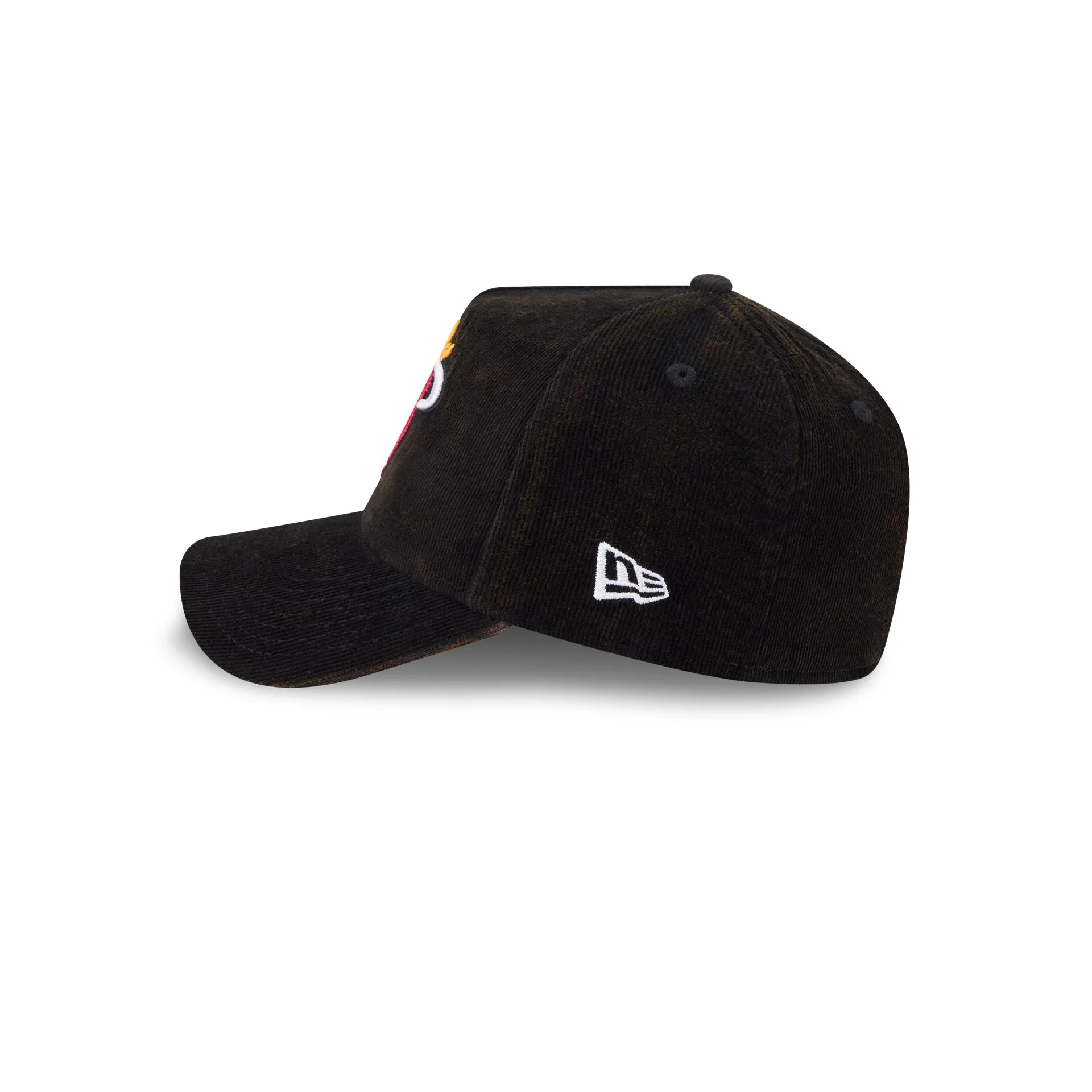 Miami Heat Corduroy Wale 59FORTY A-Frame Fitted Hat - Image 4