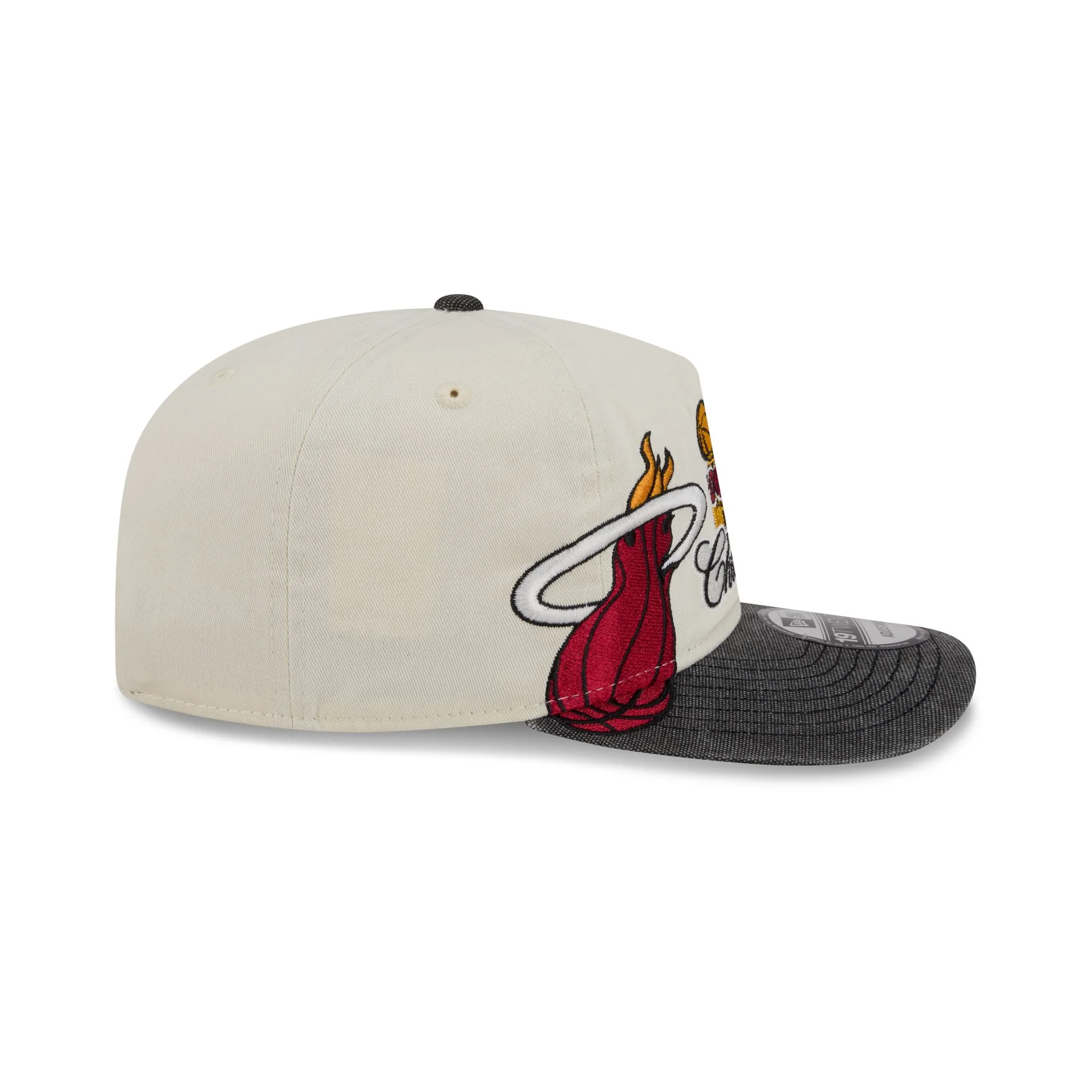 Miami Heat Hardwood Classics Past Glory 19TWENTY Adjustable Hat - Image 4