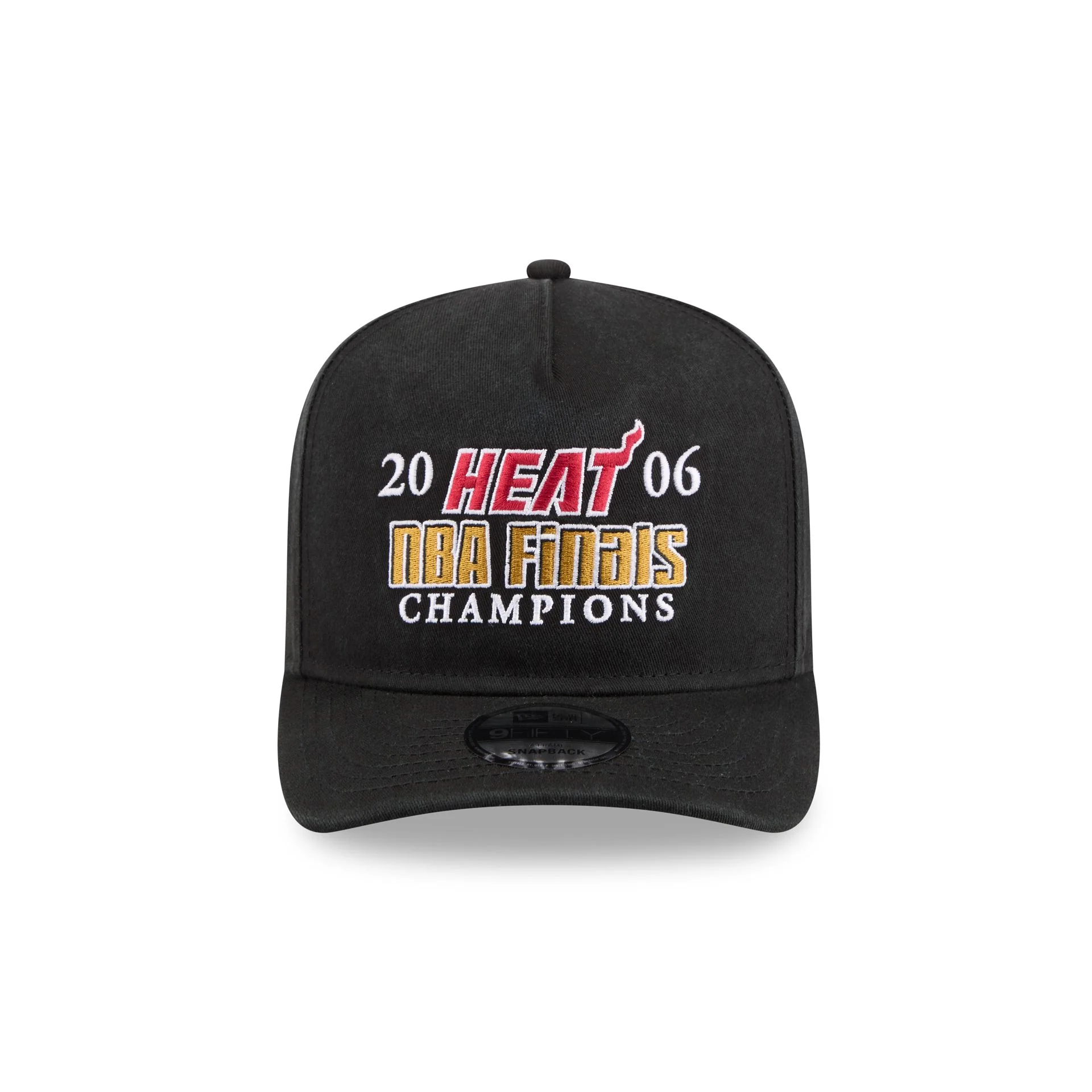 Miami Heat Historic Win 9FIFTY A-Frame Snapback Hat - Image 2