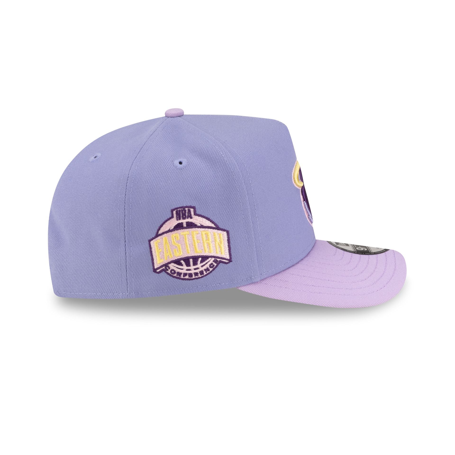 Miami Heat Lavender 9FIFTY A-Frame Snapback Hat - Image 4