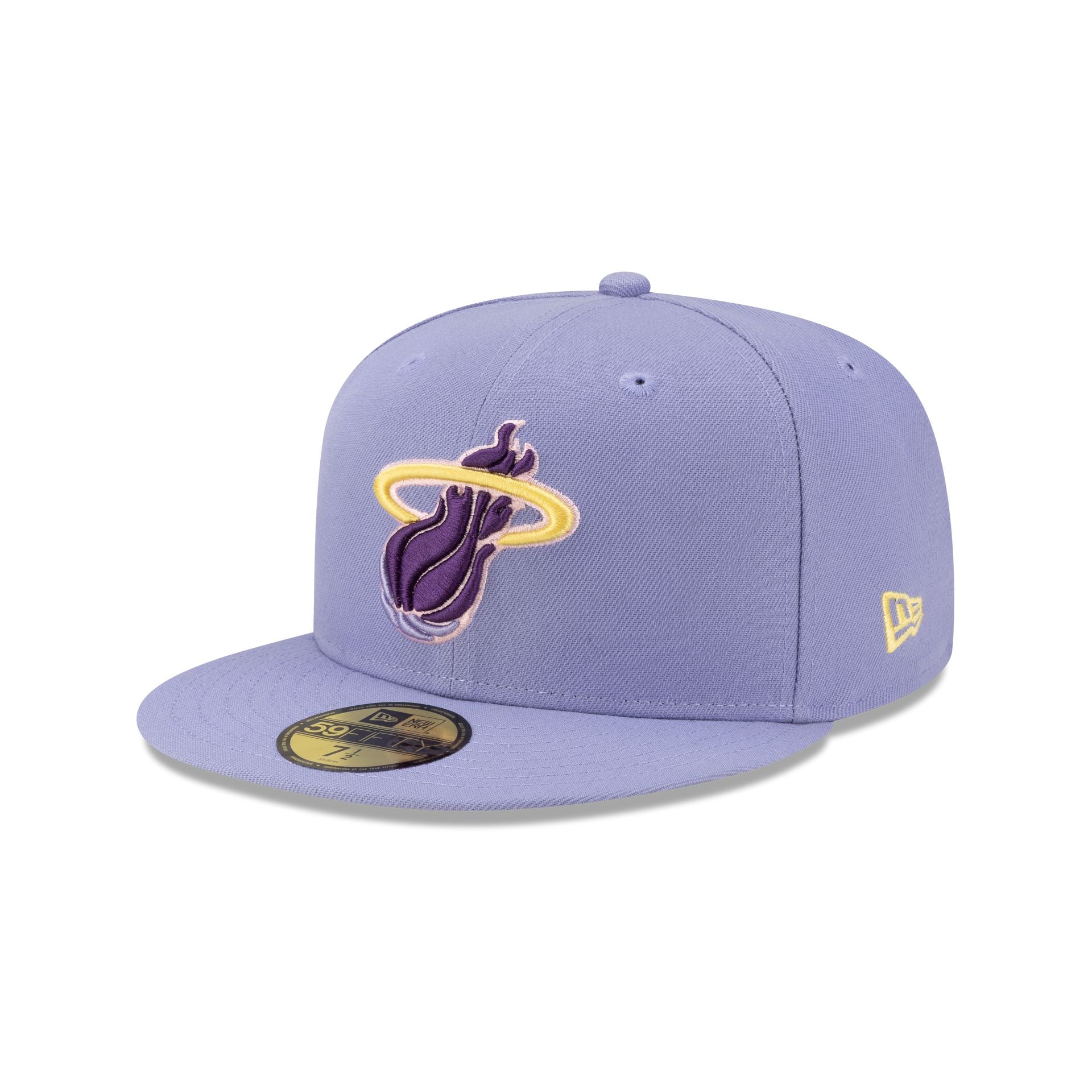 Miami Heat Lavender Pack 59FIFTY Fitted Hat - Image 3