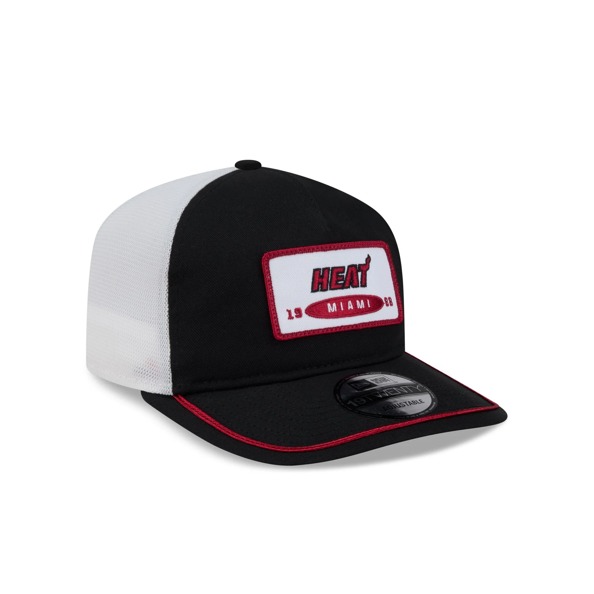 Miami Heat Patch 19TWENTY Trucker Hat - Image 3