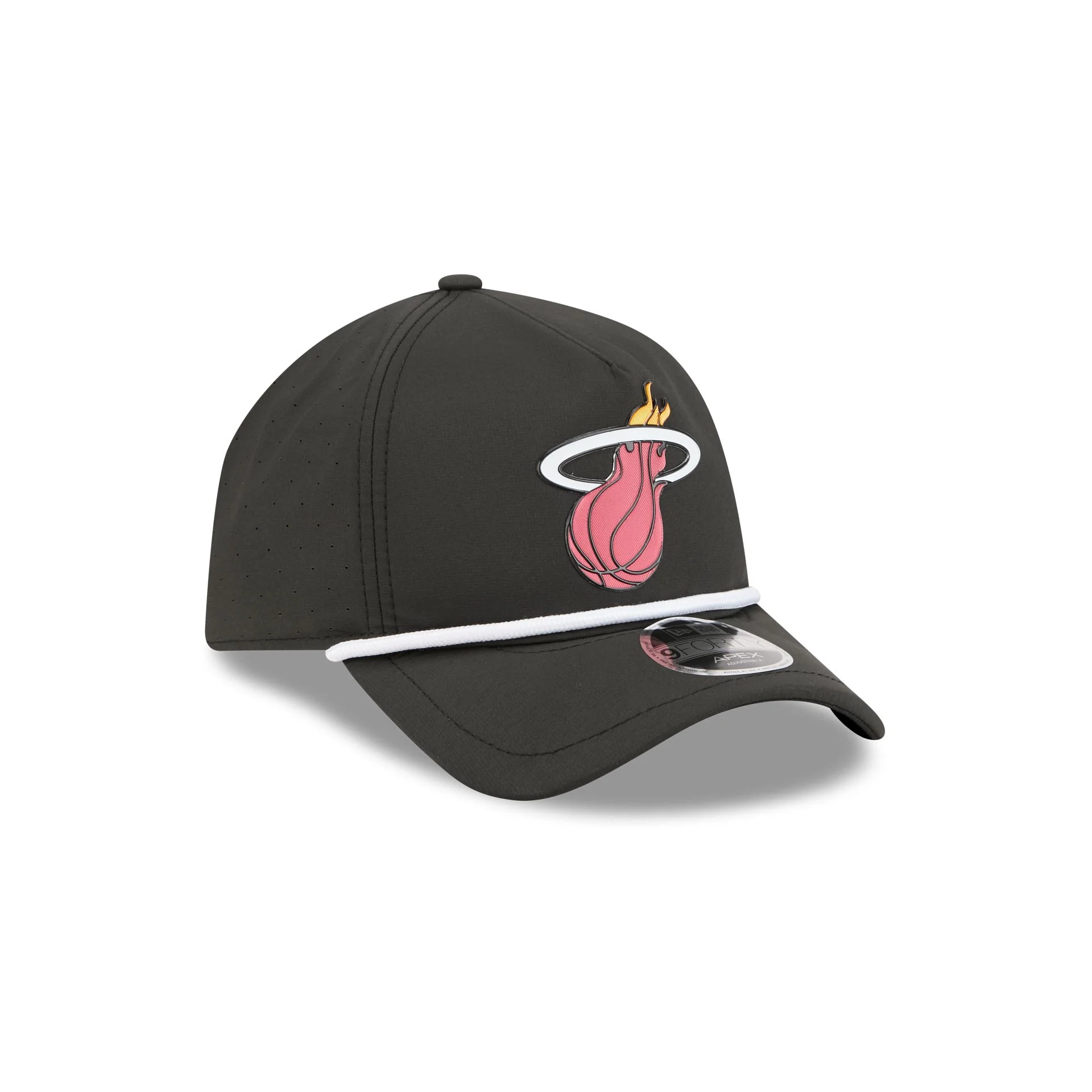 Miami Heat Performance 9FORTY APEX Snapback Hat - Image 3