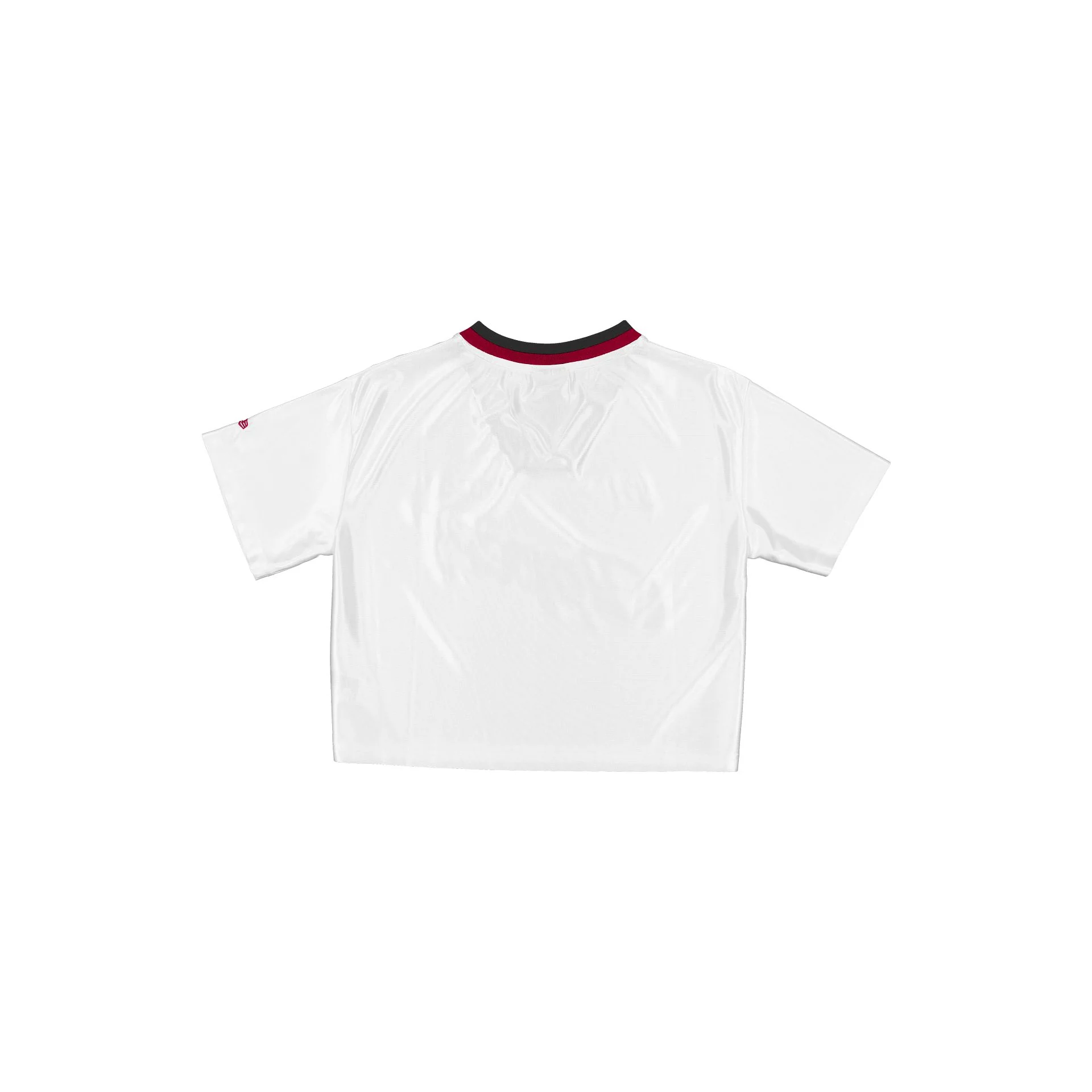 Miami Heat Sport Classics Women's Cropped White T-Shirt - Image 2