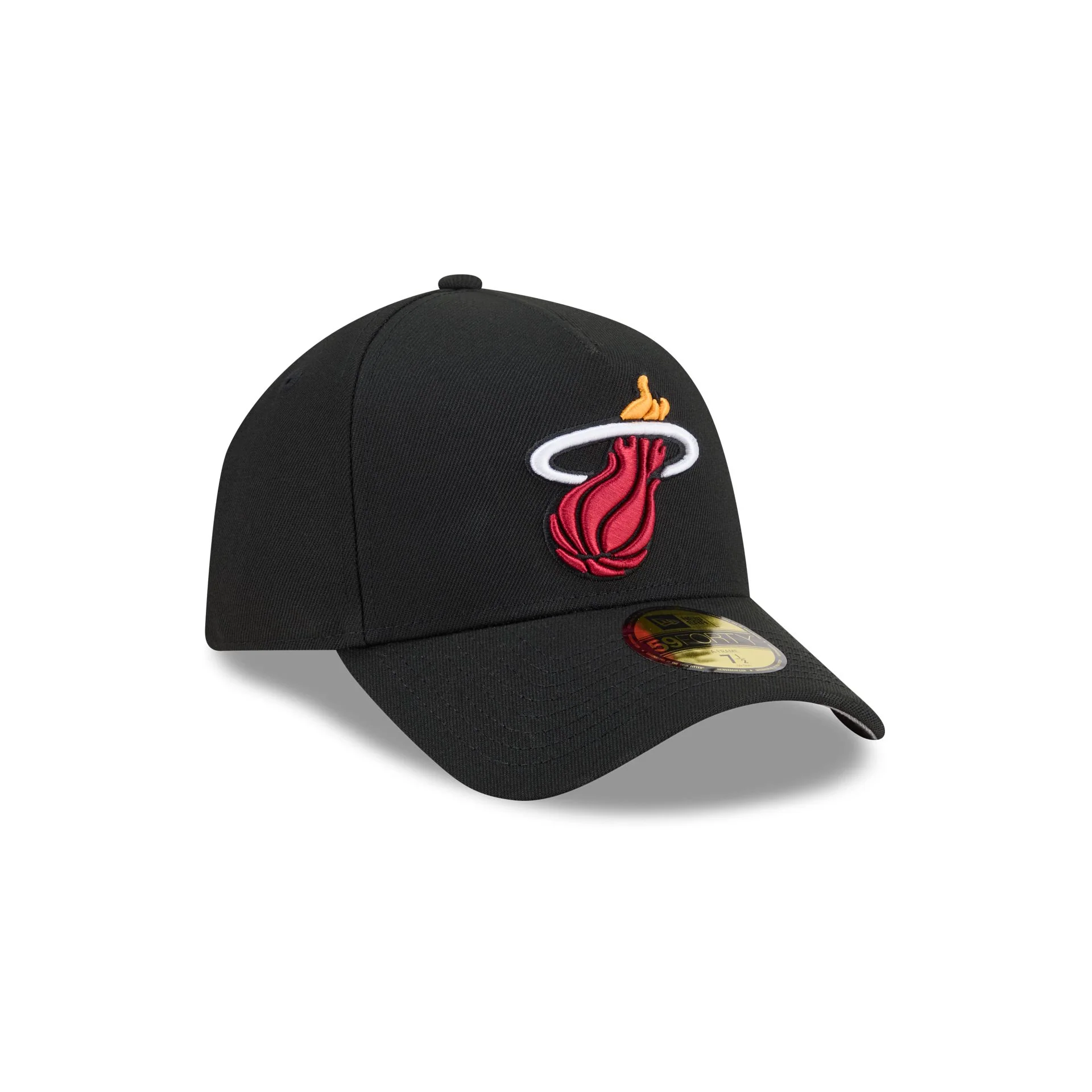 Miami Heat Team Side 59FORTY A-Frame Fitted Hat - Image 3