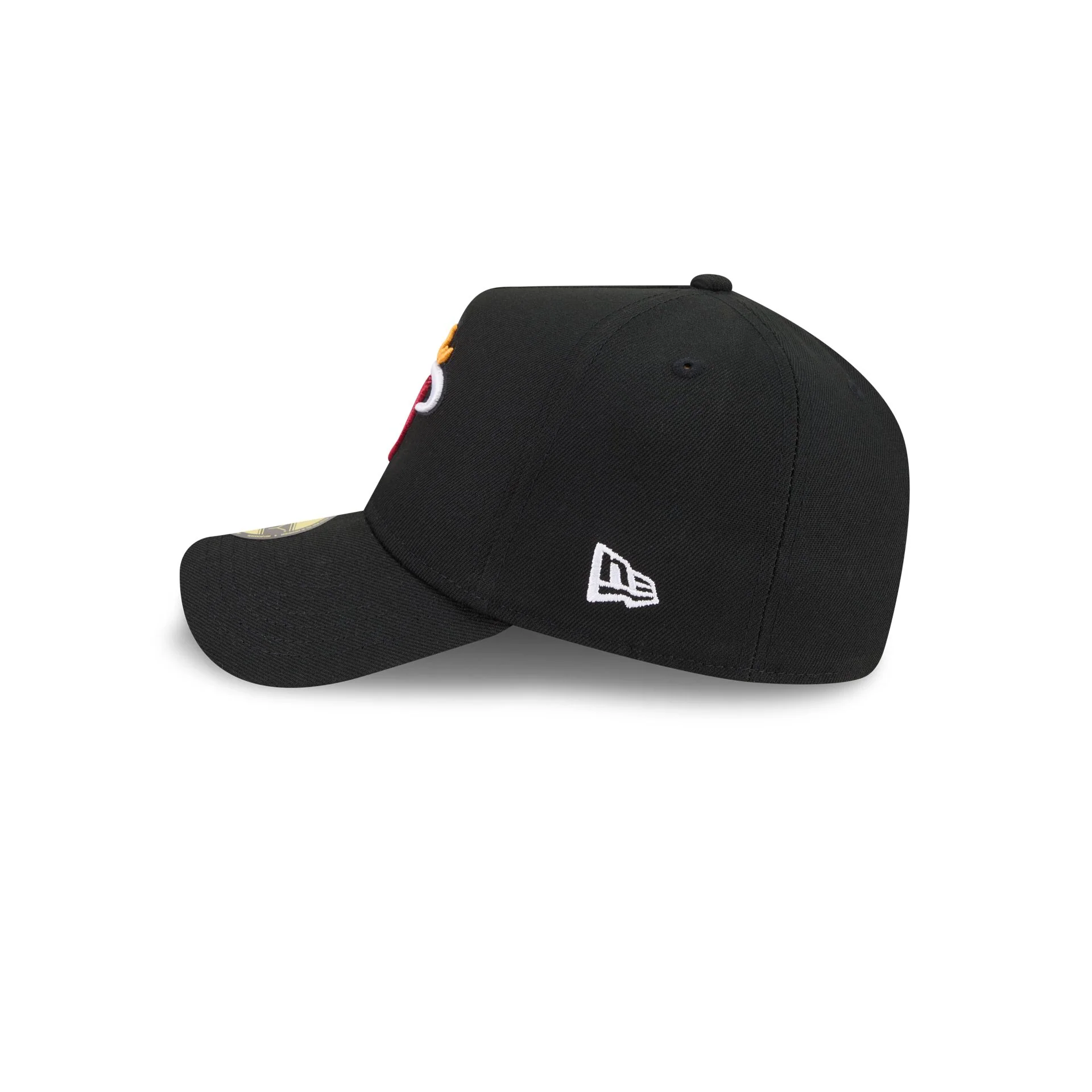 Miami Heat Team Side 59FORTY A-Frame Fitted Hat - Image 4