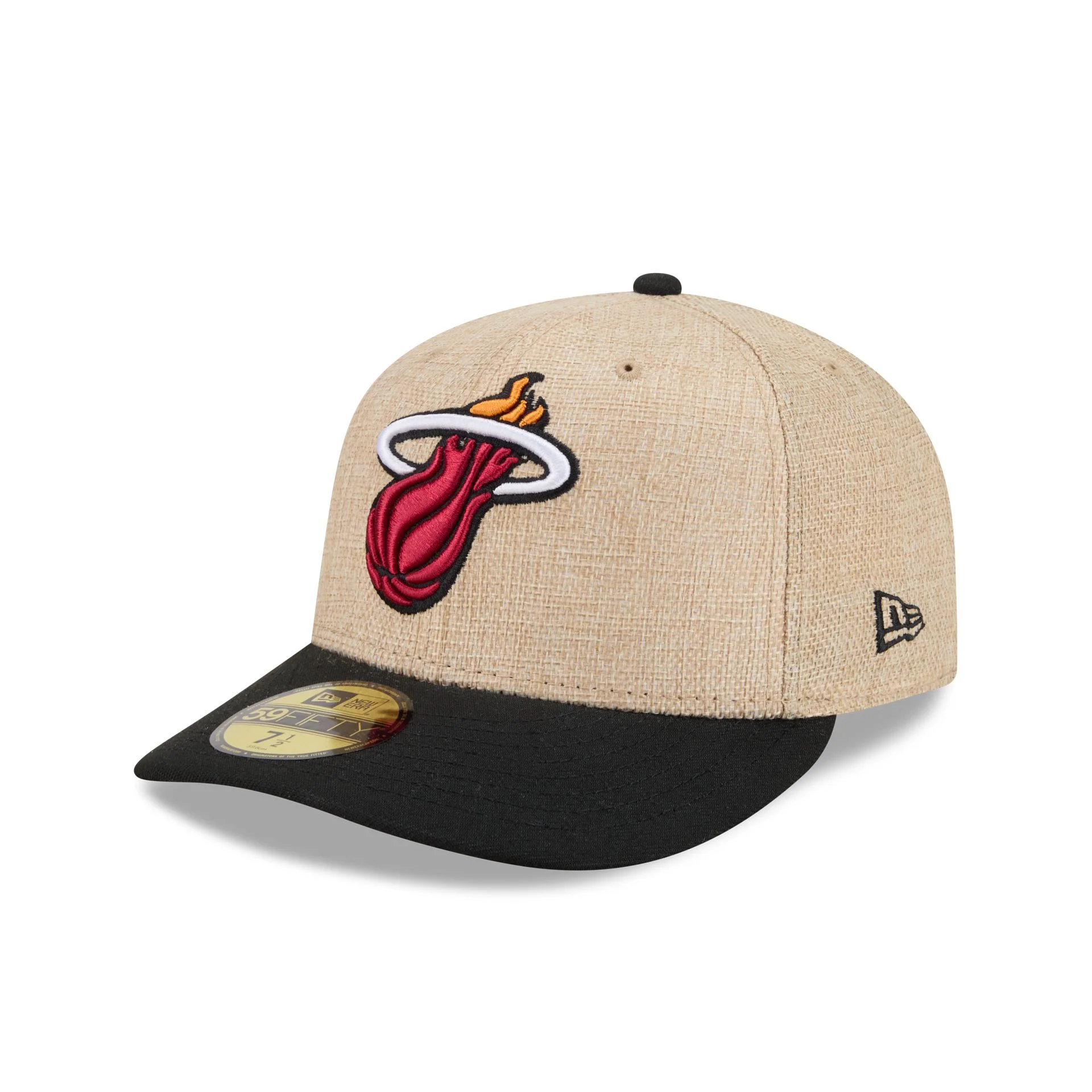Miami Heat Twine 59FIFTY Fitted Hat