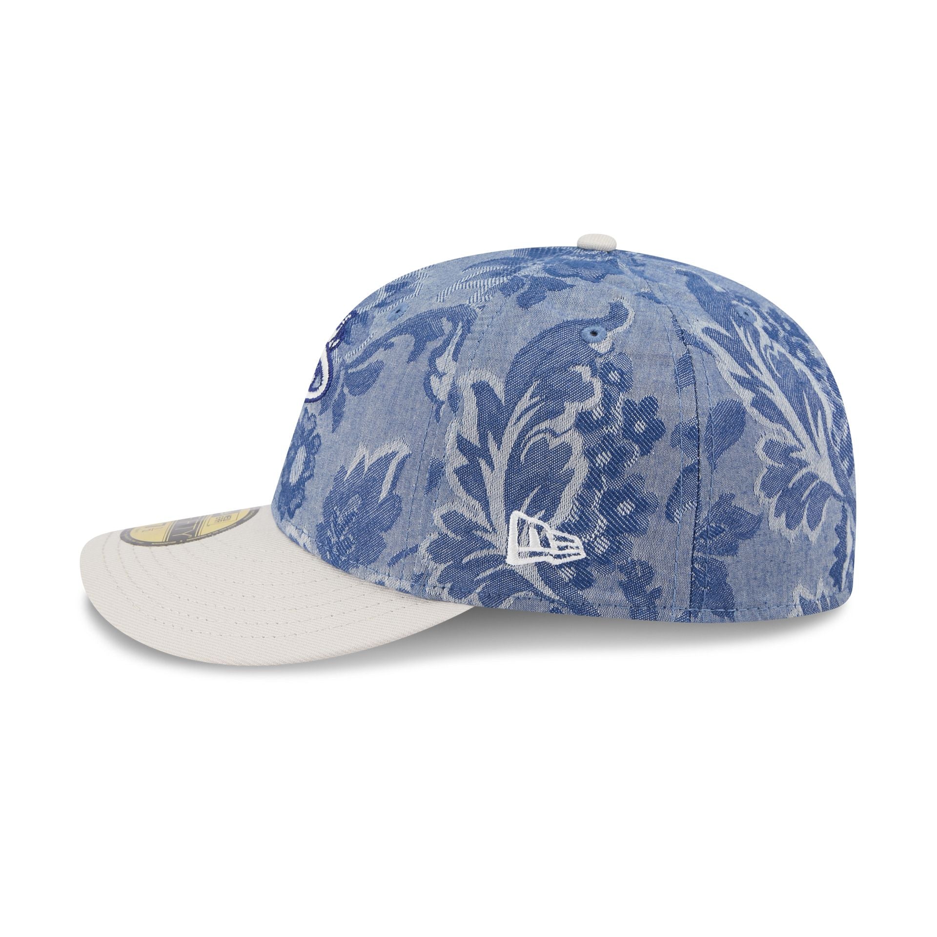Miami Heat Two-Tone Denim 59FIFTY Fitted Hat - Image 4