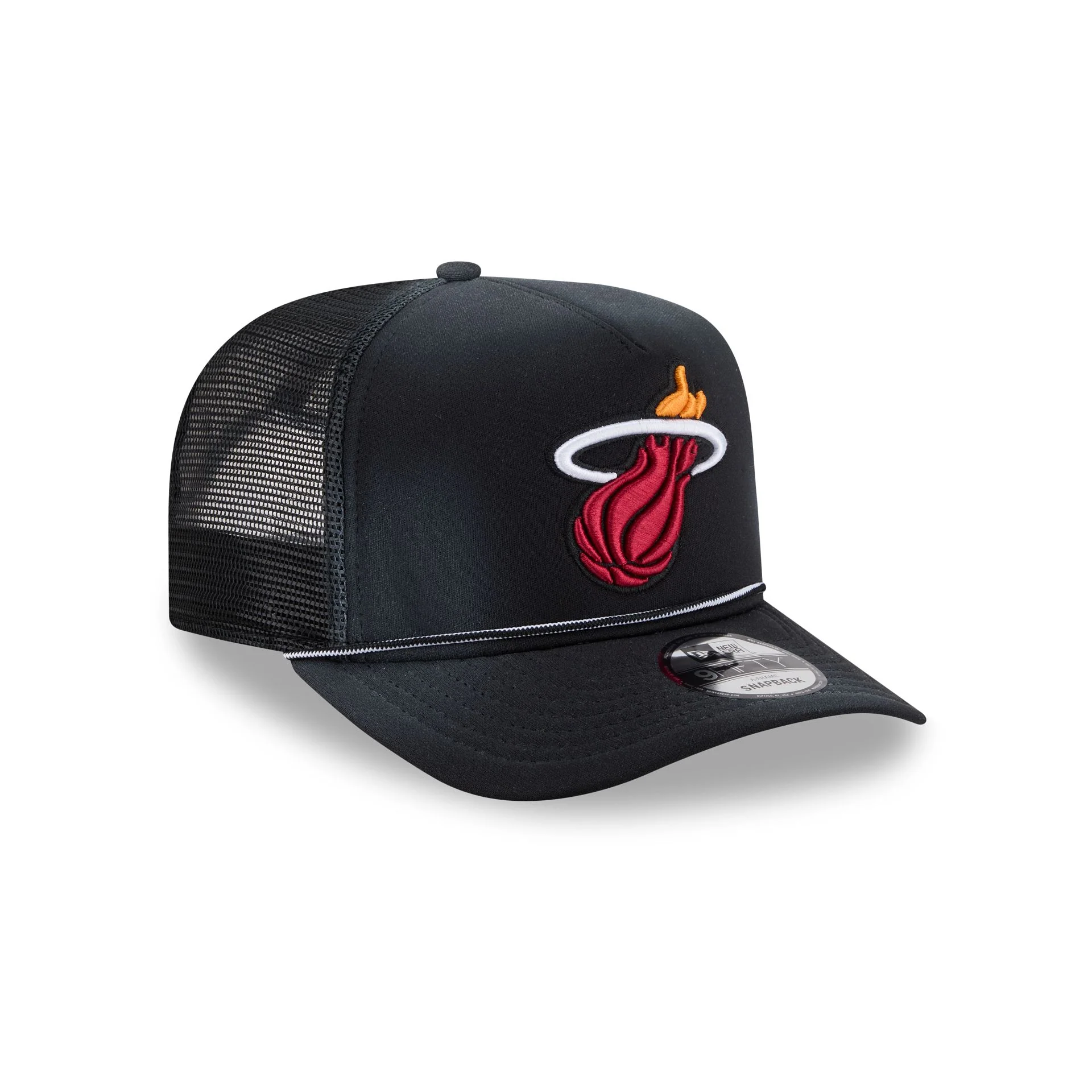 Miami Heat Worn 9FIFTY A-Frame Trucker Hat - Image 3