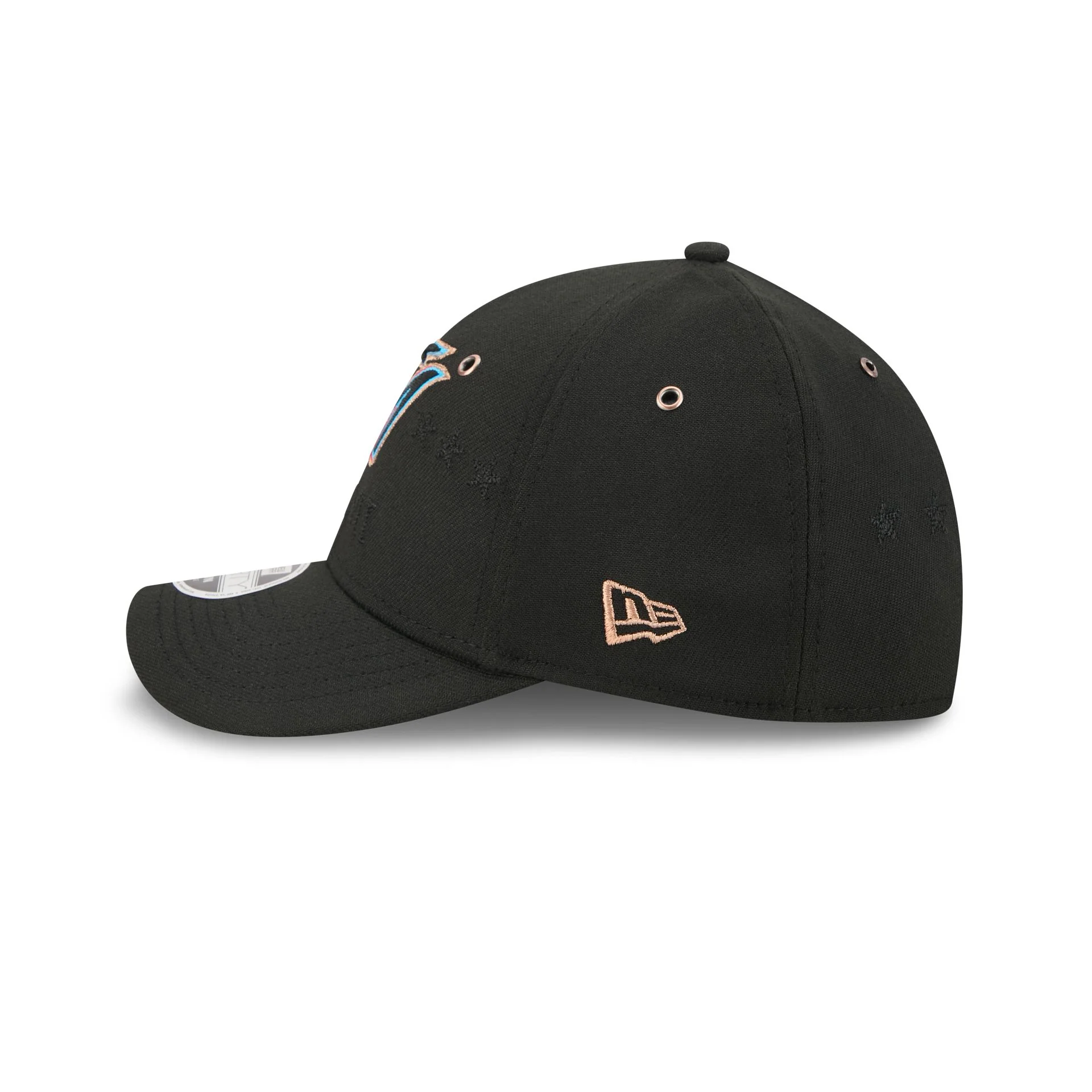 Miami Marlins 2026 All-Star Game 39THIRTY M-Crown Stretch Fit Hat - Image 5