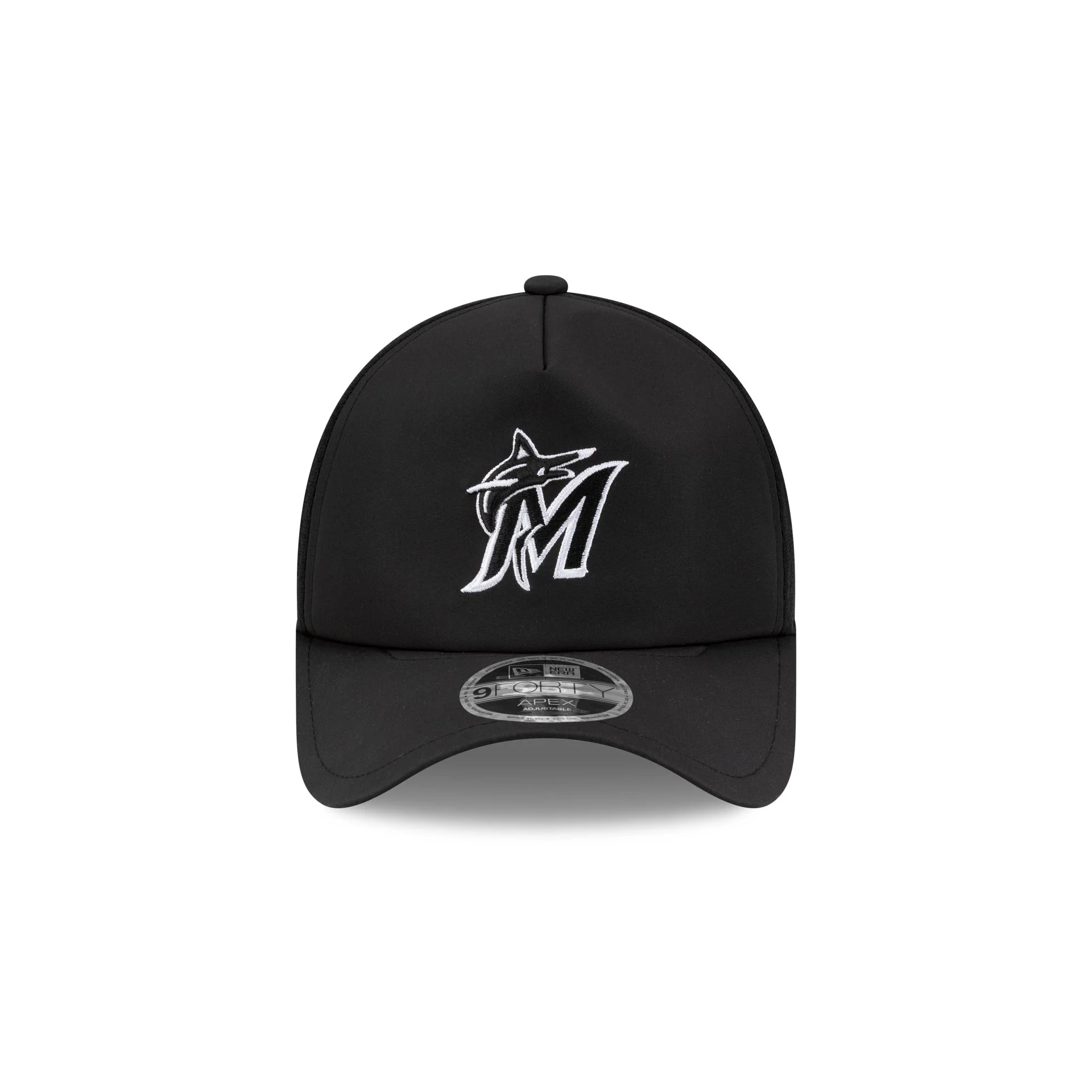 Miami Marlins 2026 Batting Practice 9FORTY APEX Trucker Hat - Image 2