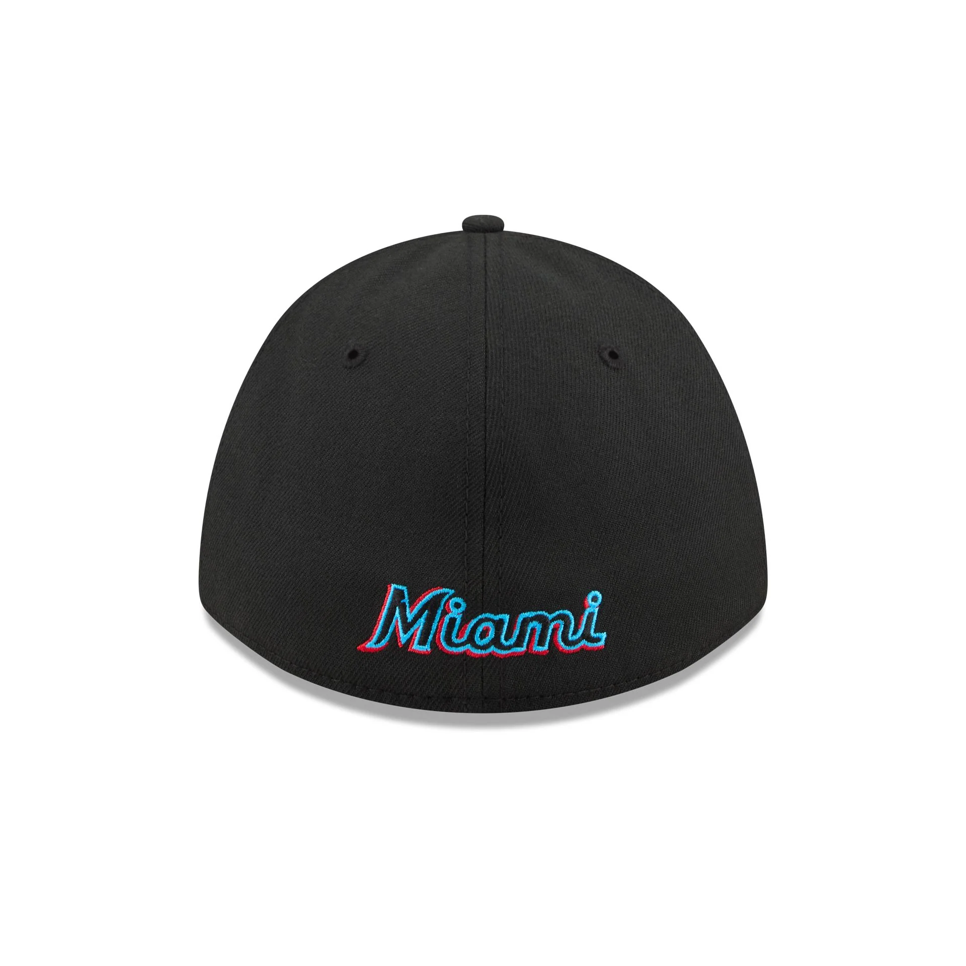 Miami Marlins 39THIRTY M-Crown A-Frame Stretch Fit Hat - Image 6