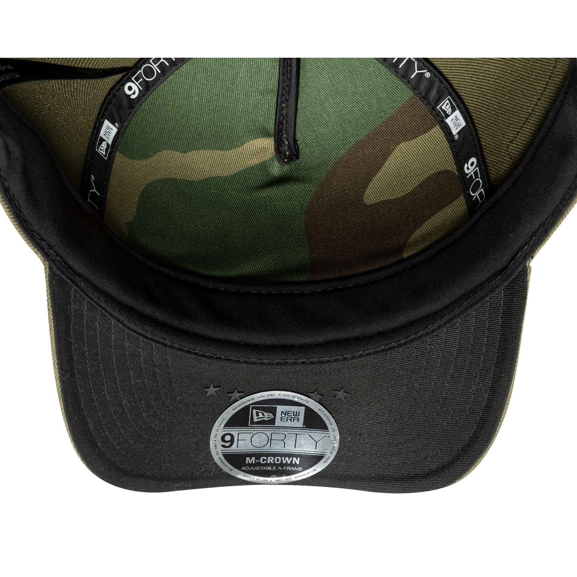 Miami Marlins Armed Forces Day 2026 9FORTY M-Crown A-Frame Snapback Hat - Image 7