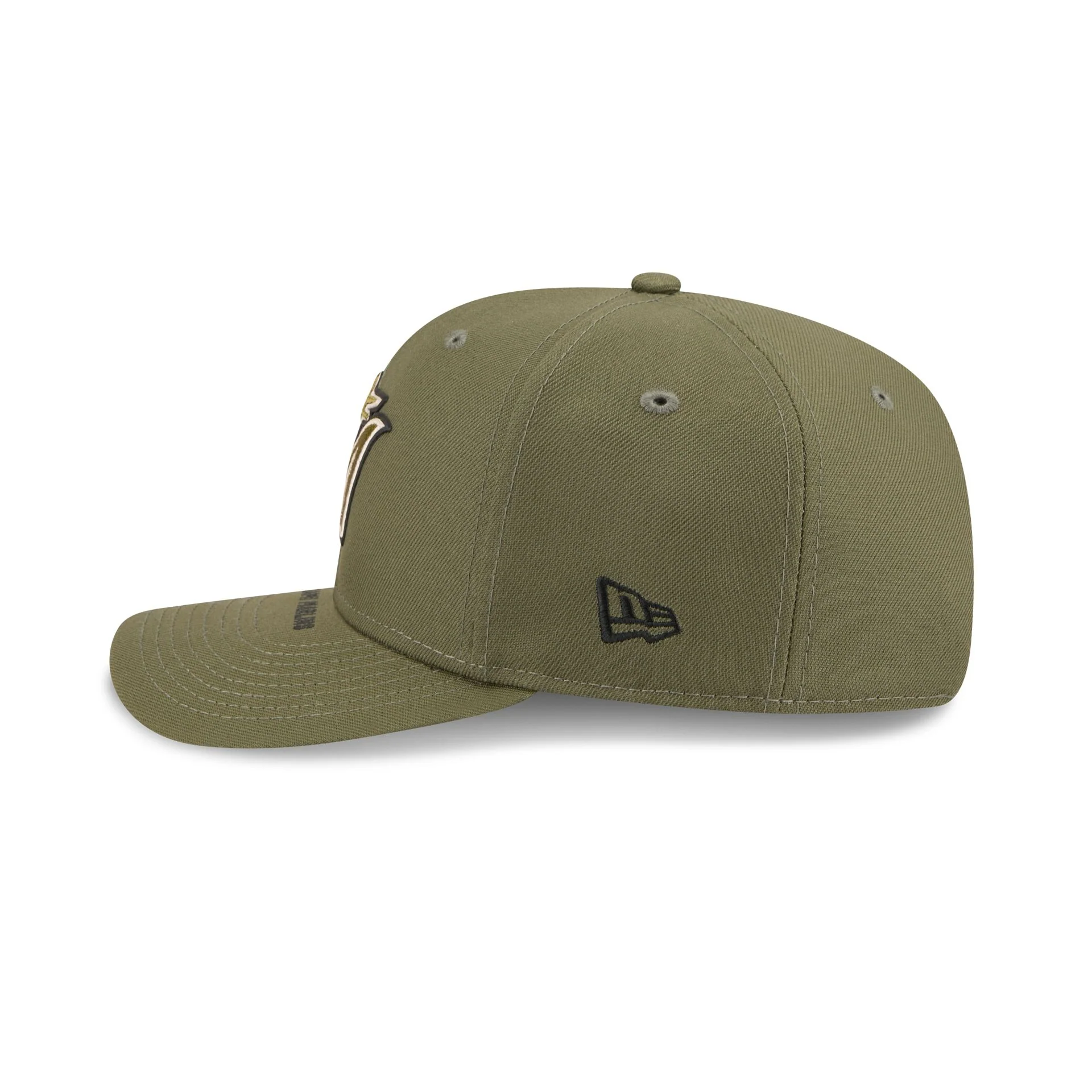 Miami Marlins Armed Forces Day 2026 9SEVENTY Stretch-Snap Hat - Image 5