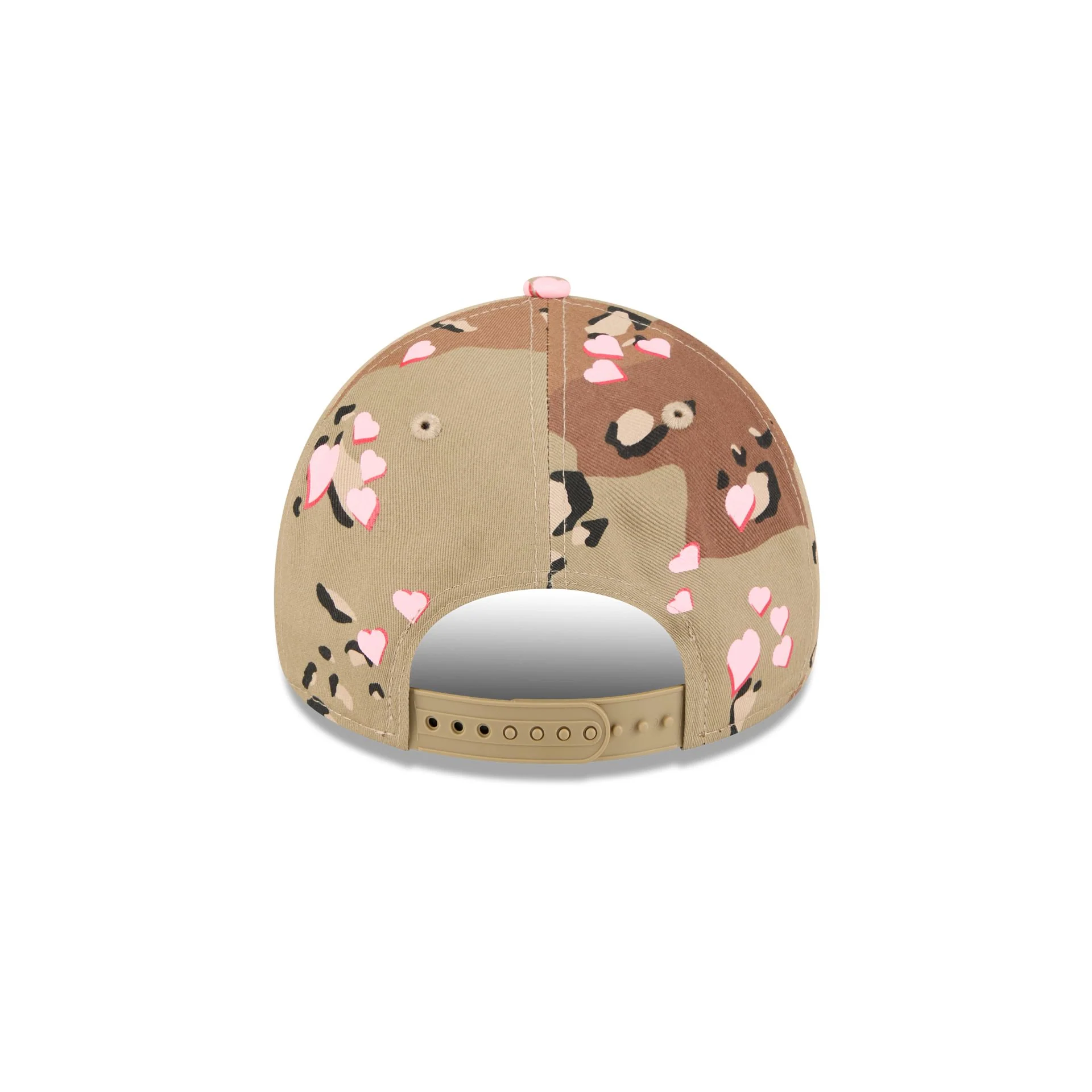 Miami Marlins Camo Hearts 9FORTY A-Frame Snapback Hat - Image 6