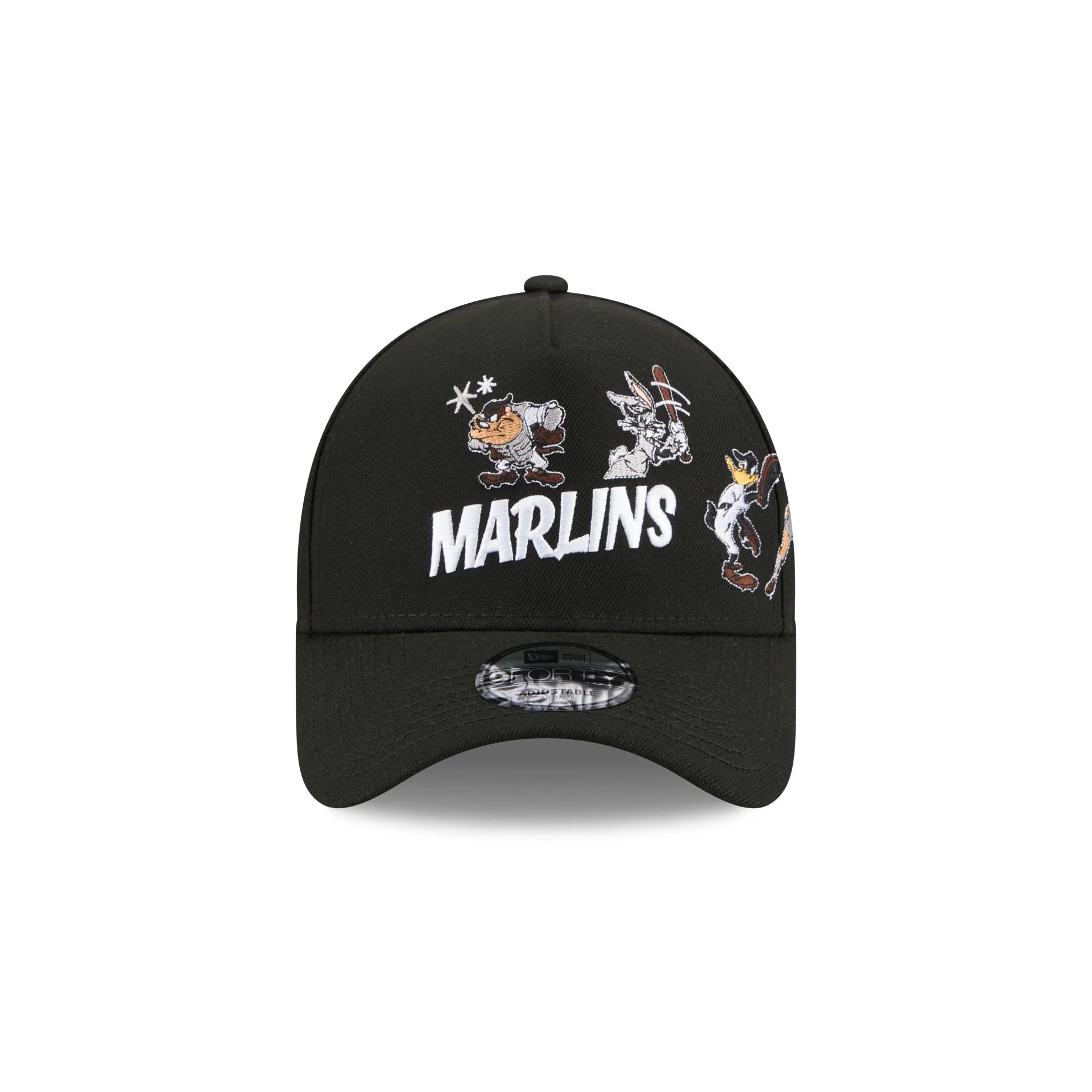Miami Marlins Looney Tunes 9FORTY A-Frame Snapback Hat - Image 2