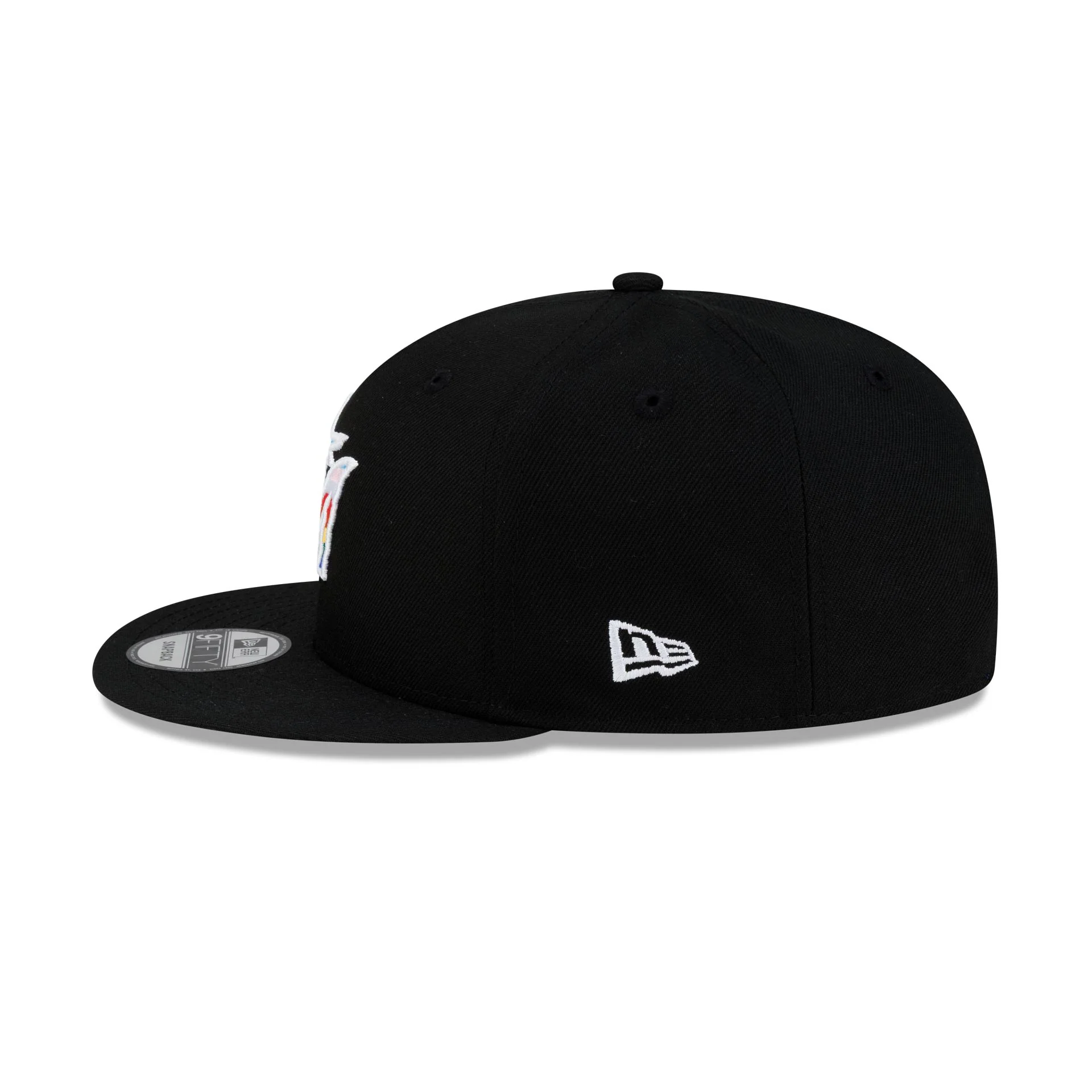 Miami Marlins Pride 9FIFTY Snapback Hat - Image 4