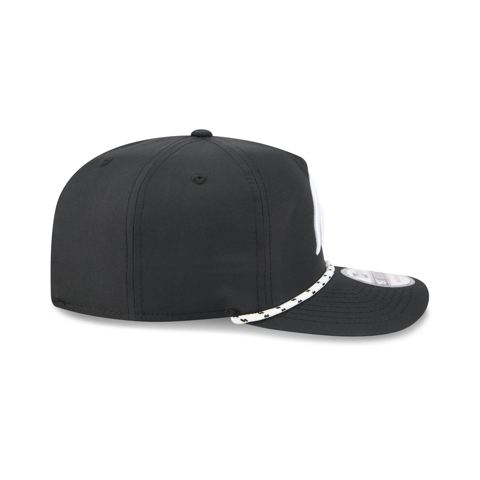 Michigan State Spartans Black and White Rope 19TWENTY Snapback Hat - Image 5
