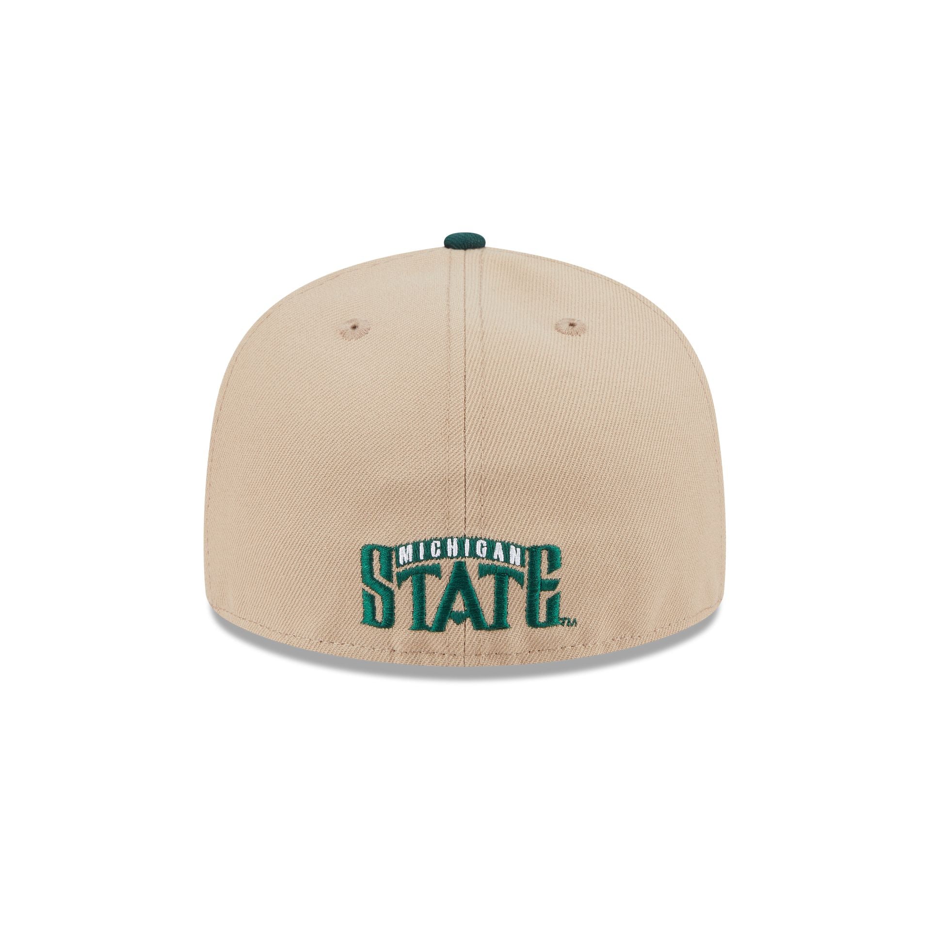 Michigan State Spartans Camel College Vault 59FIFTY Fitted Hat - Image 6