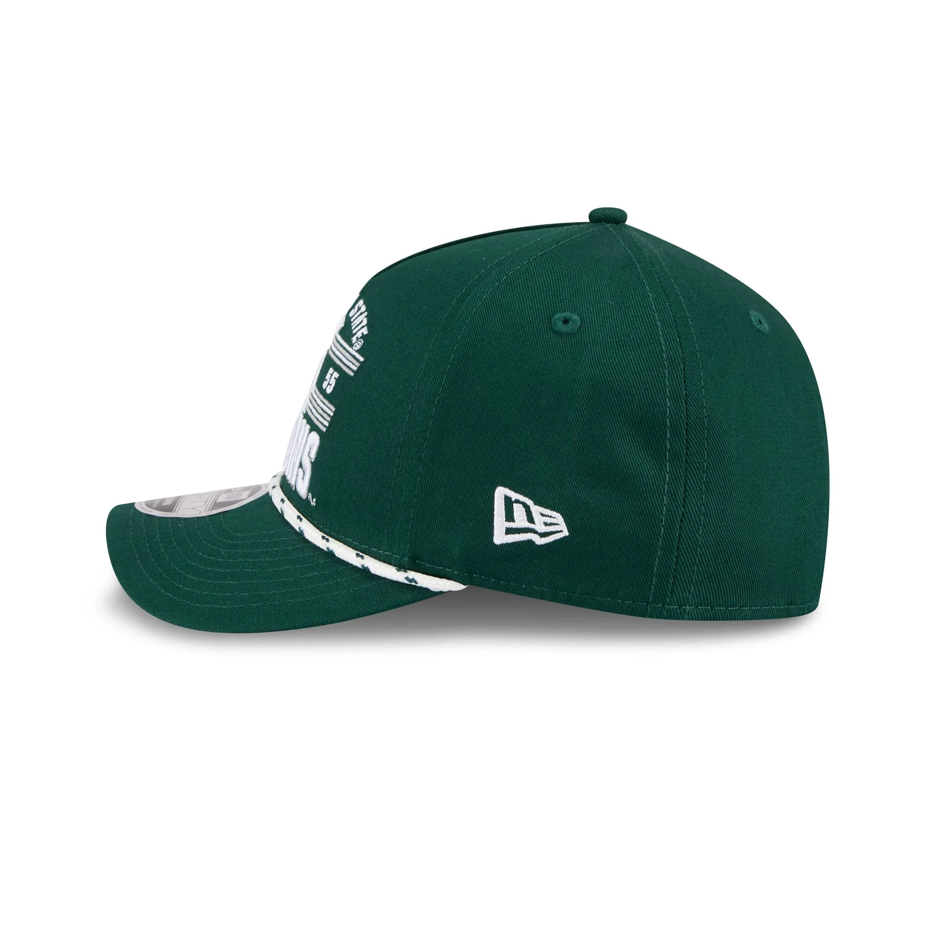 Michigan State Spartans March Madness 9FORTY M-Crown A-Frame Snapback Hat - Image 5