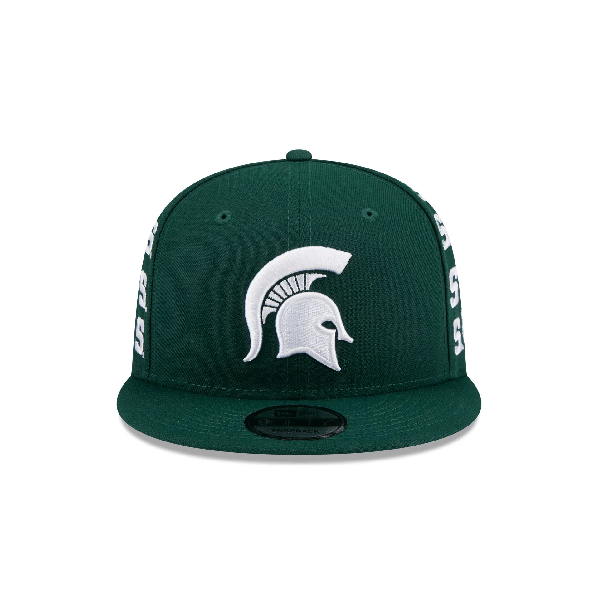 Michigan State Spartans Sticker Helmet 9FIFTY Snapback Hat - Image 2