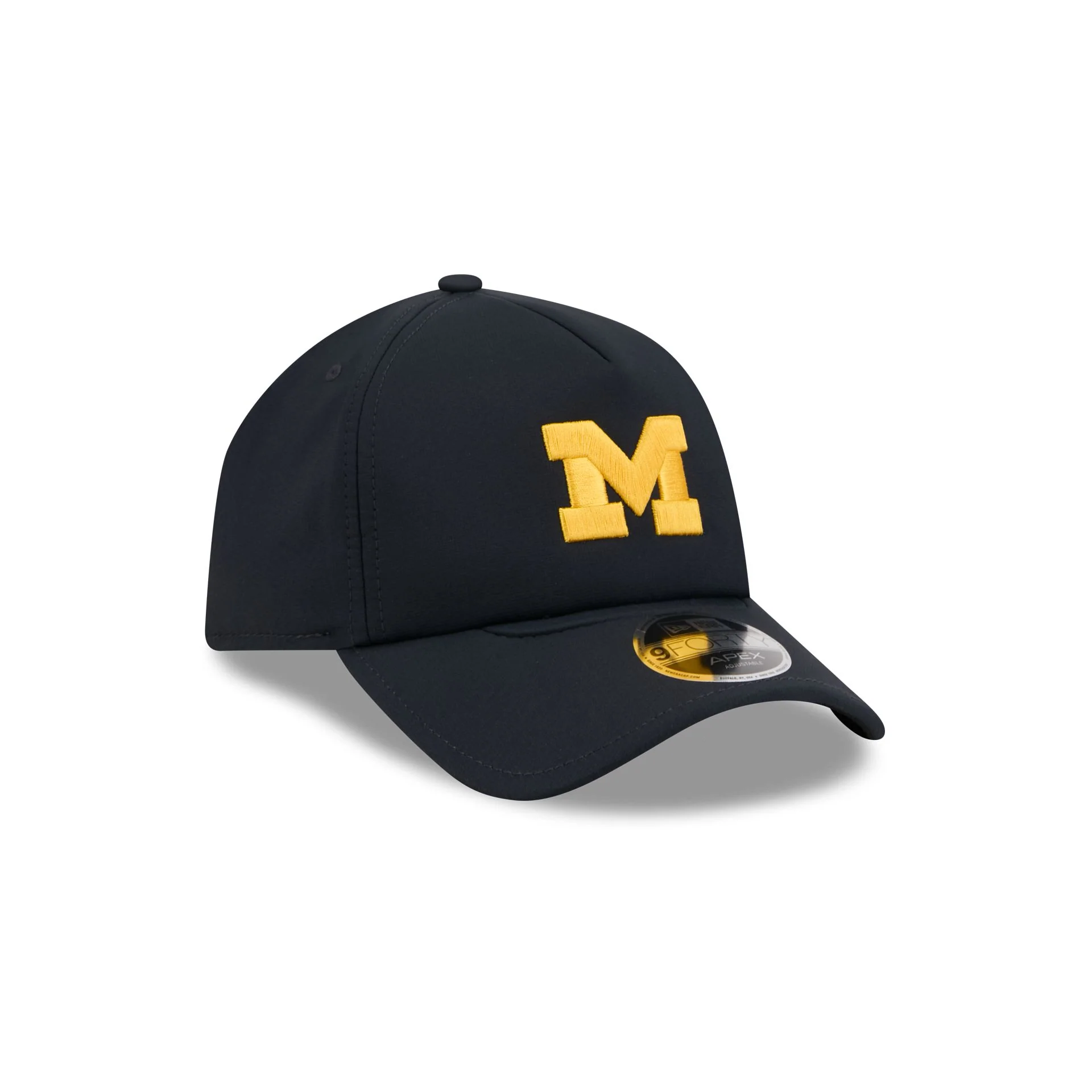 Michigan Wolverines 9FORTY APEX Snapback Hat - Image 3