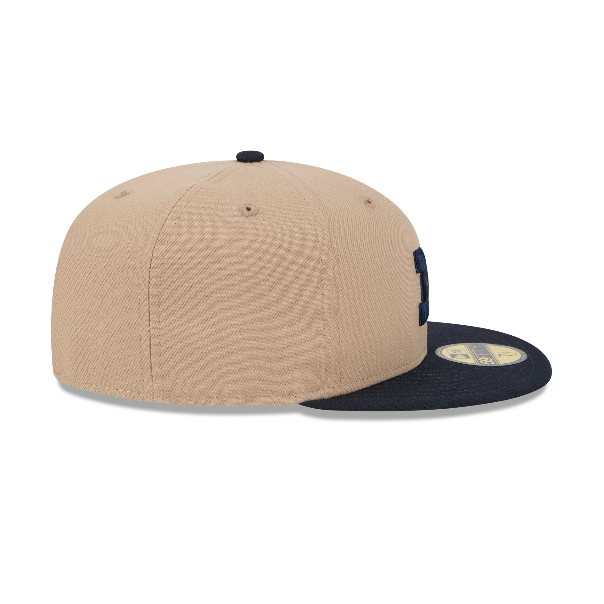Michigan Wolverines Camel 59FIFTY Fitted Hat - Image 5