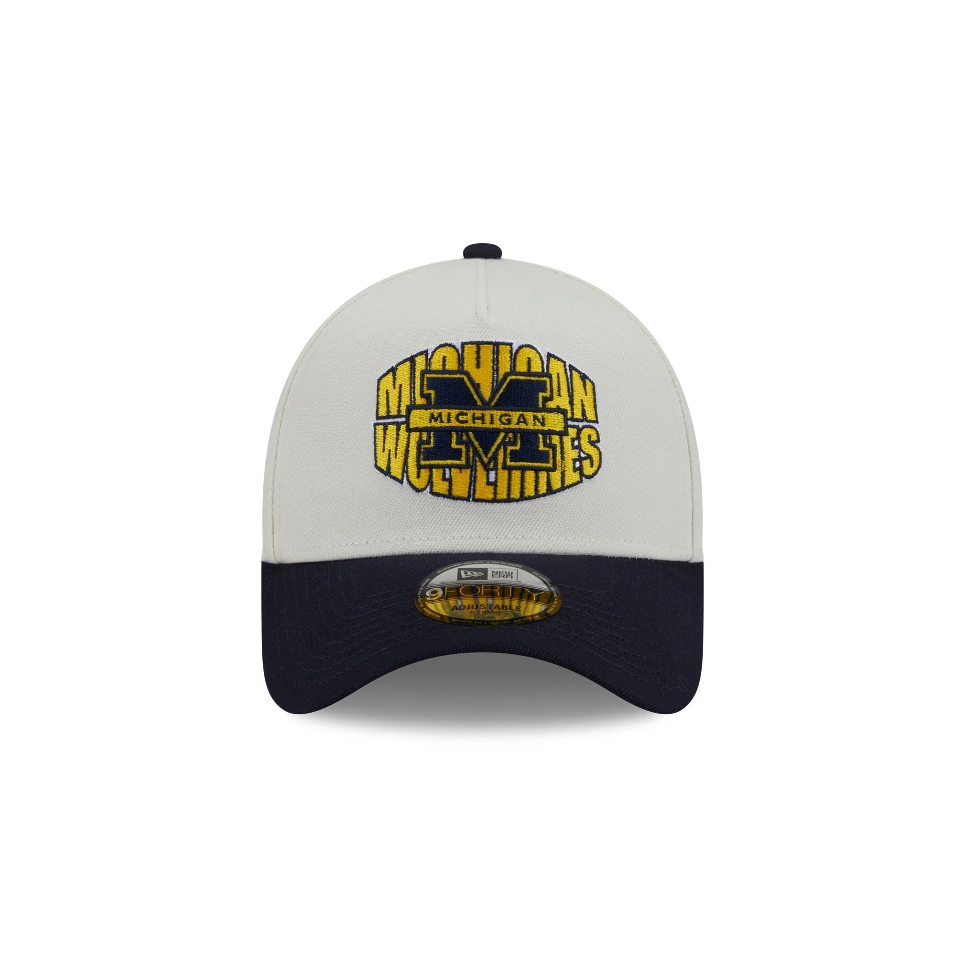 Michigan Wolverines Classic Tones 9FORTY A-Frame Snapback Hat - Image 2