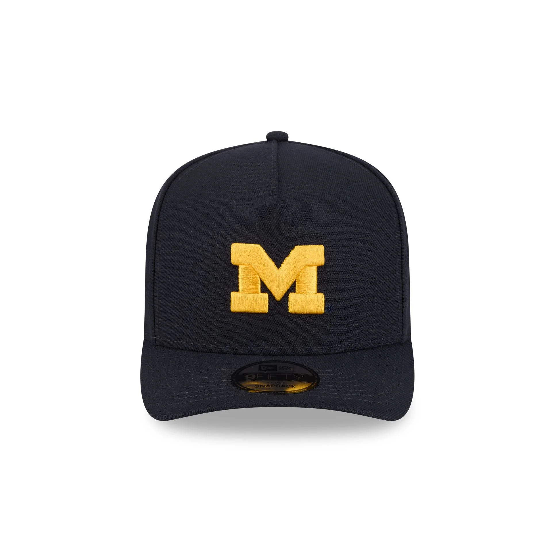 Michigan Wolverines Collegiate Side Patch 9FIFTY A-Frame Snapback Hat - Image 2