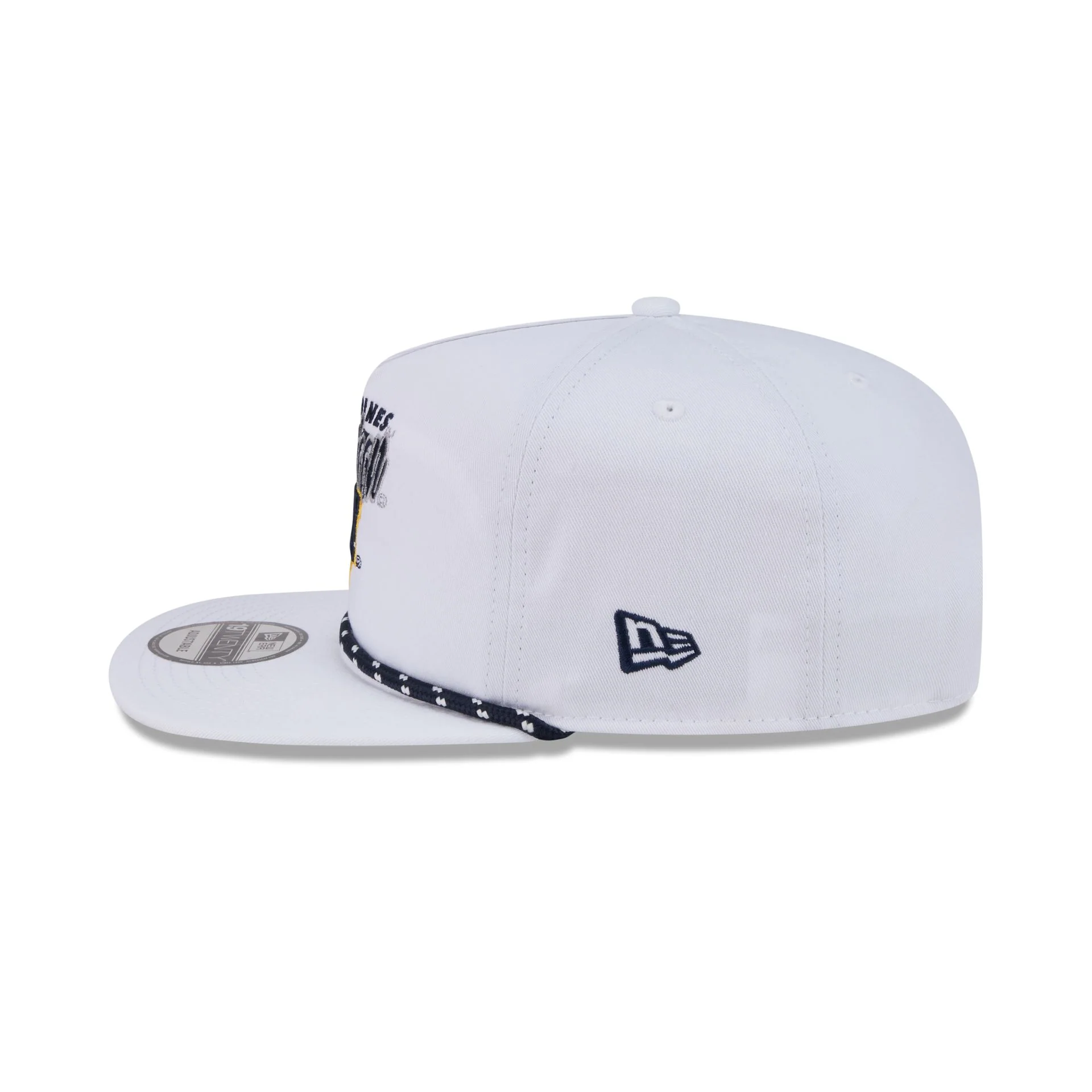 Michigan Wolverines Collegiate White 19TWENTY Snapback Hat - Image 4